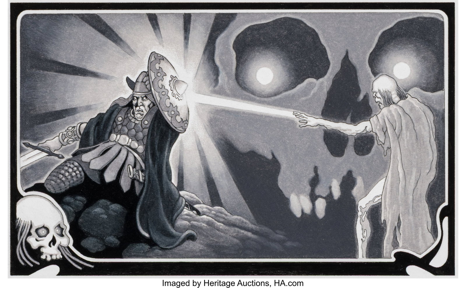 Stephen Fabian (American, 1930-2025) Dungeon's a (1 of 2)