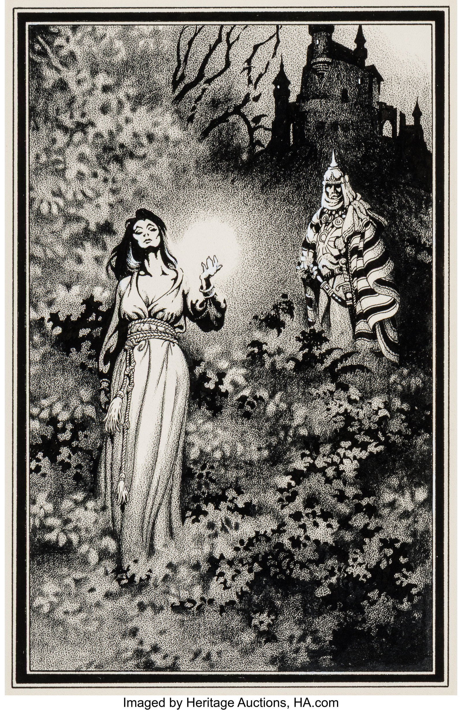 Stephen Fabian (American, 1930-2025) Wood Magic  (1 of 2)