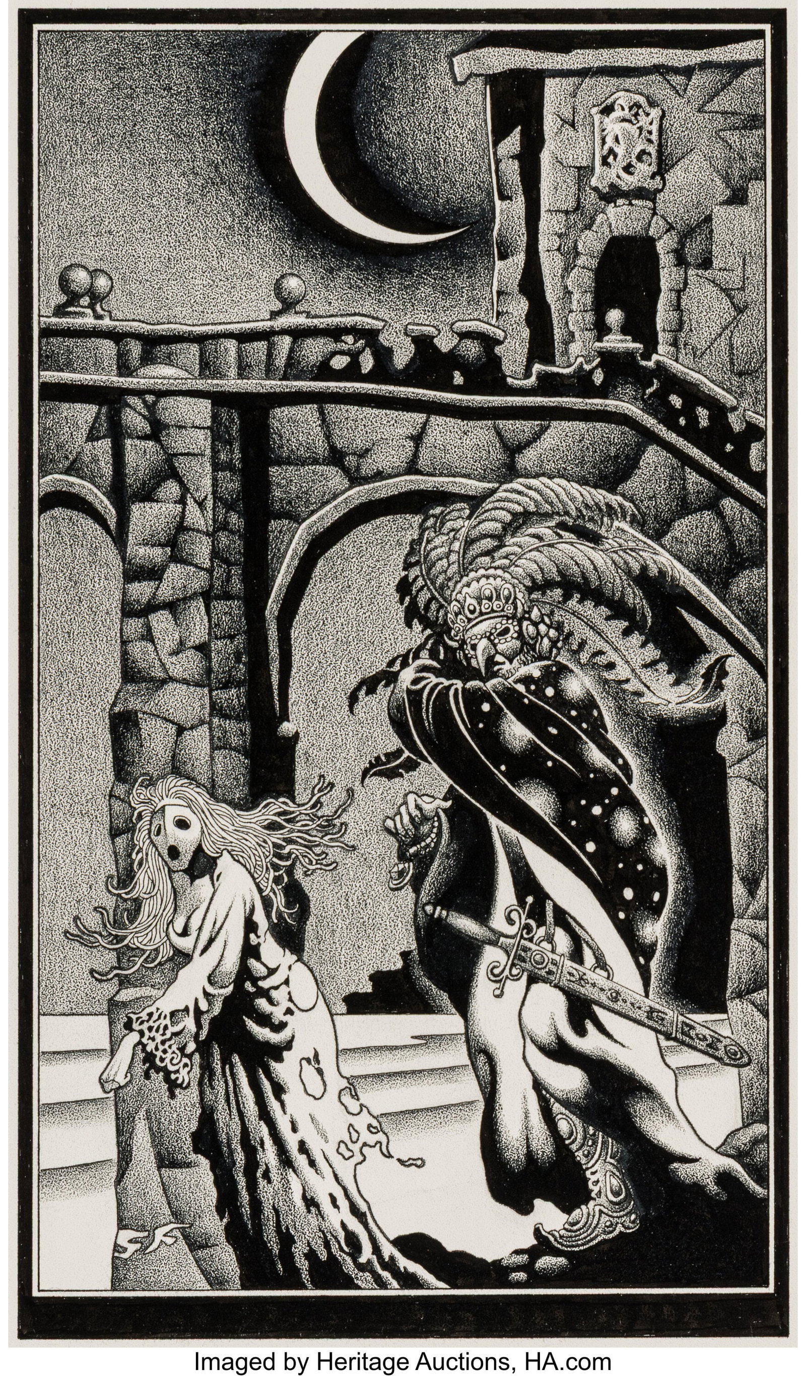Stephen Fabian (American, 1930-2025) Festival of (1 of 3)