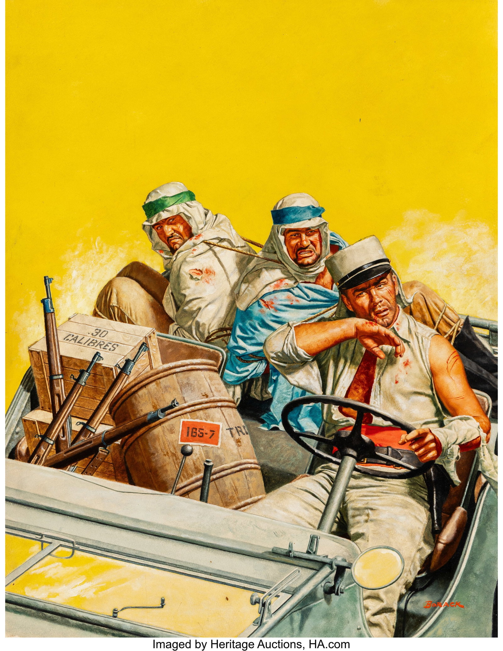 Stanley Borack (American, 1927-1993) Legion of M (1 of 4)