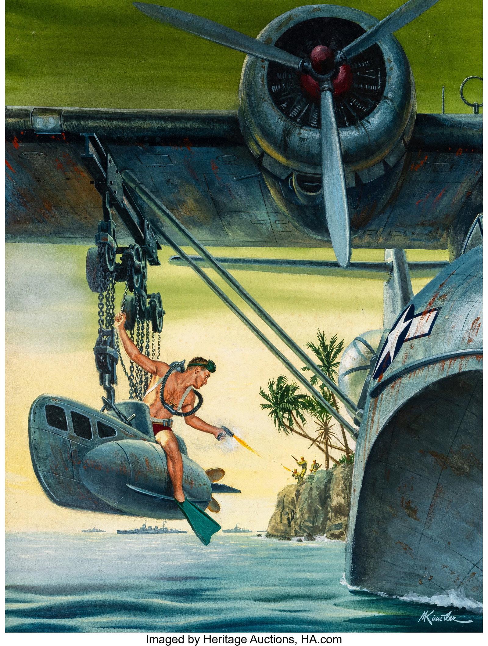 Morton Künstler (American, 1931-2025) The Hell- (1 of 3)