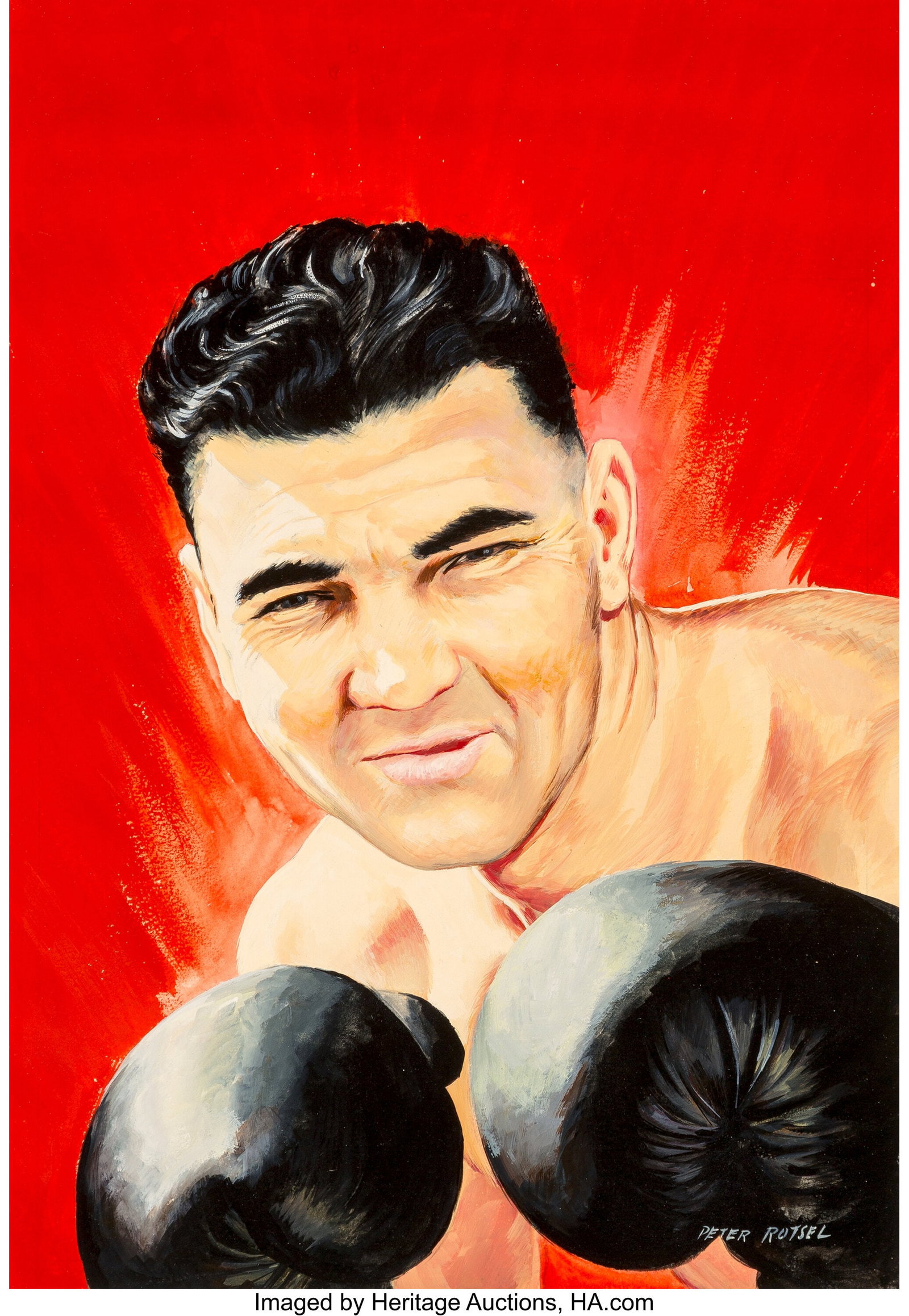 Peter Rotsel (American, 20th Century) Jack Demps (1 of 4)