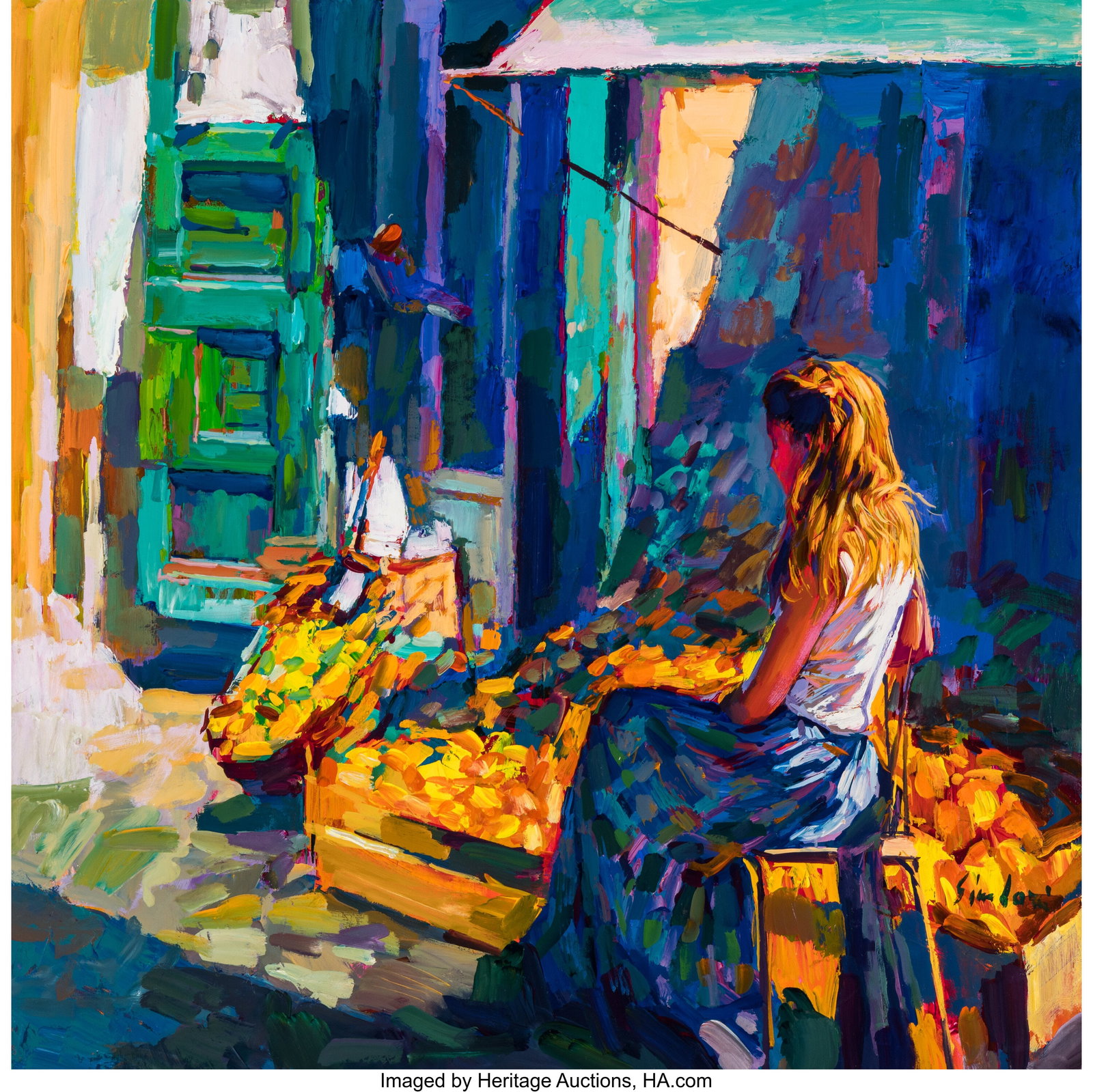 Nicola Simbari (Italian, 1927-2012) Giannina, 19 (1 of 2)