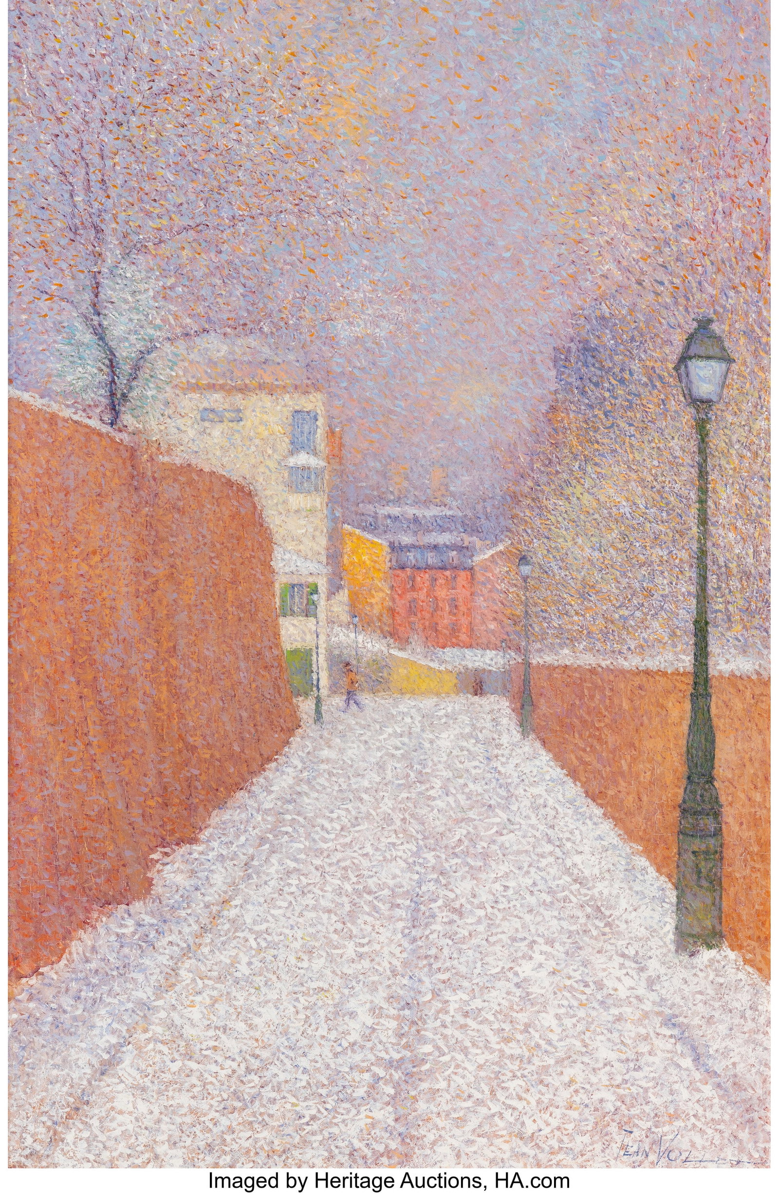 Jean Vollet (French, b. 1935) Rue de Saules (Mon (1 of 3)