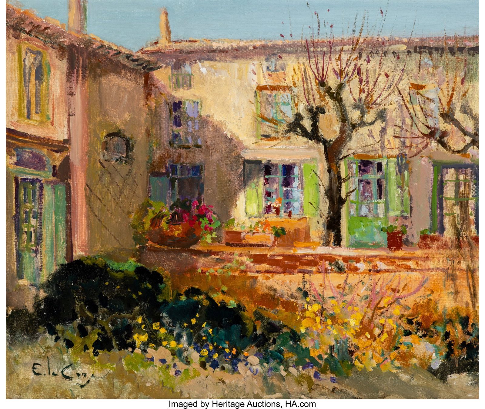 French School (20th Century) La Pouillouse au pr (1 of 3)