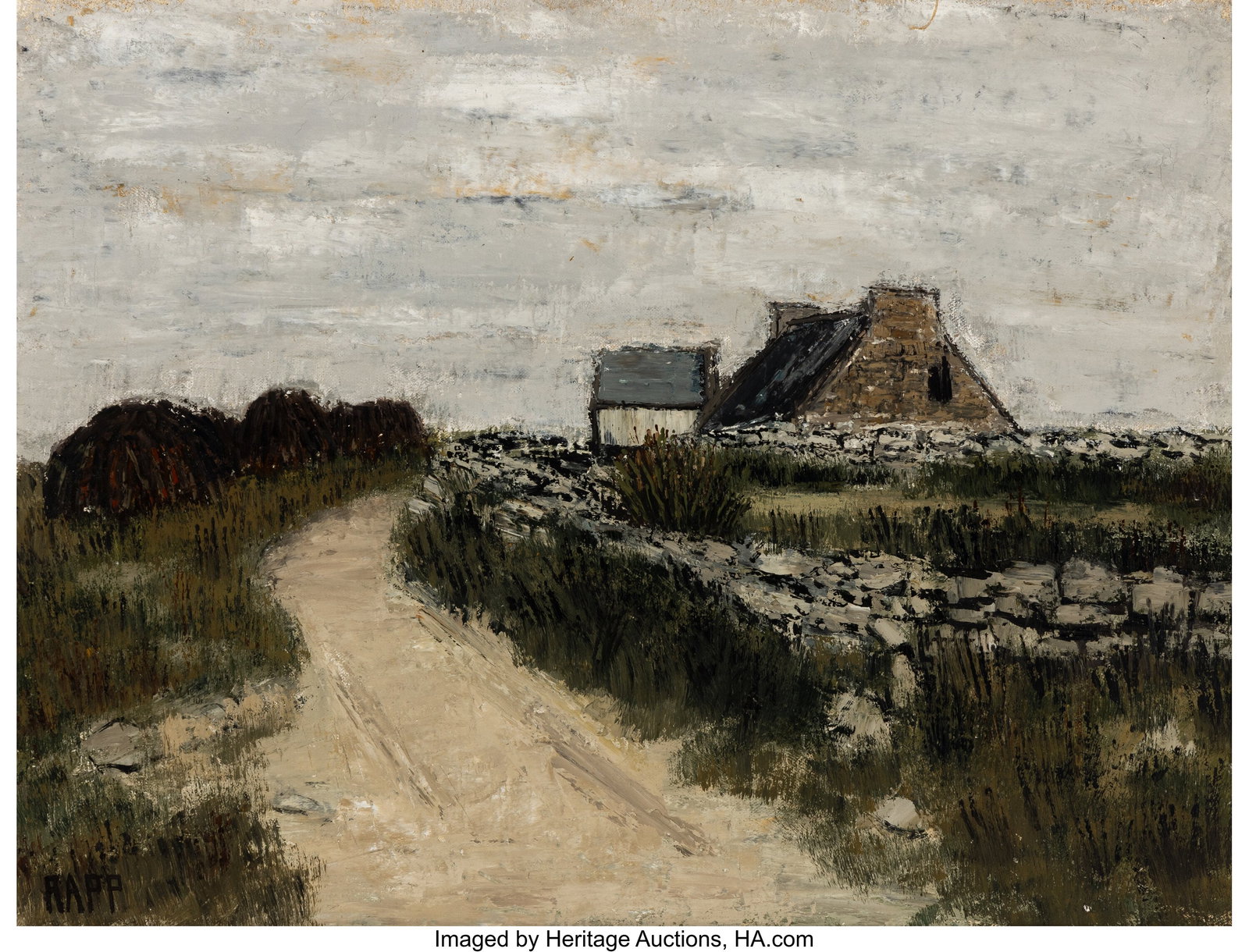 Ginette Rapp (French/American, 1928-1998) Farmho (1 of 6)