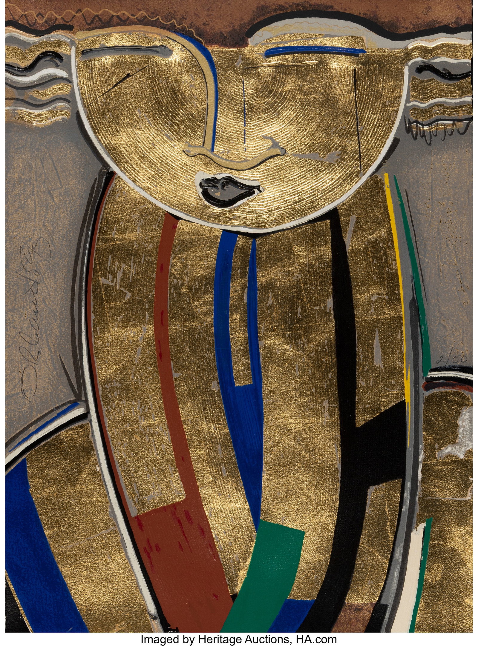 Orlando Agudelo-Botero (Colombian-American, b. 1 (1 of 4)