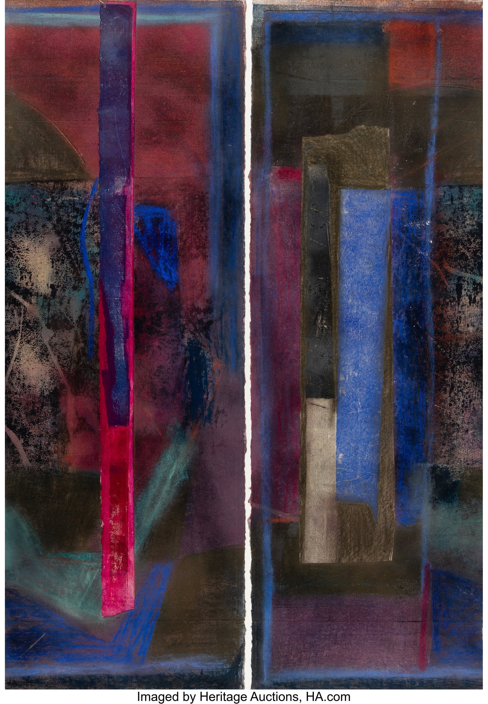 Julie Lazarus (American, 20th Century) African M (1 of 4)