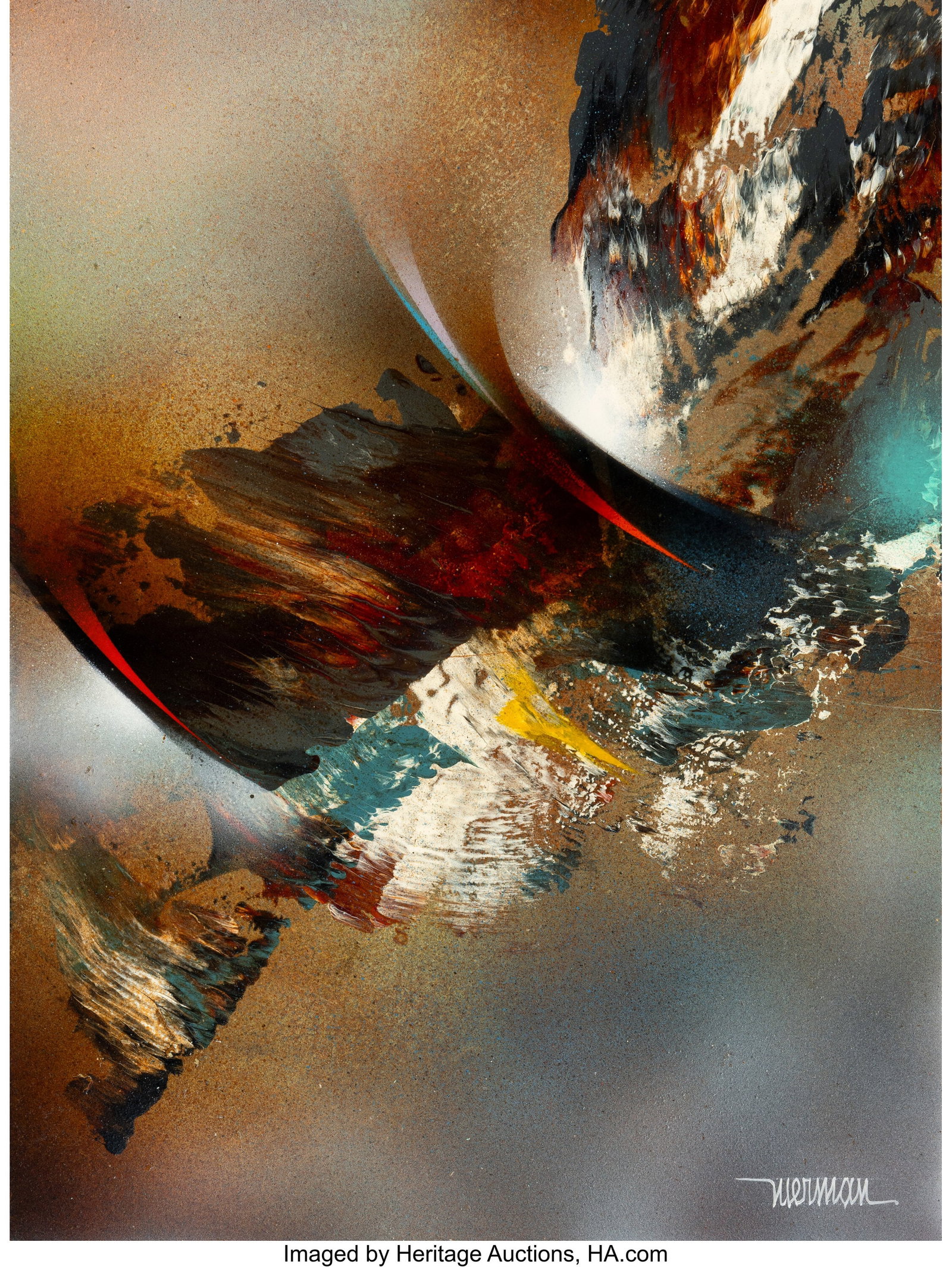 Leonardo M. Nierman (American/Mexican, b. 1932)  (1 of 3)