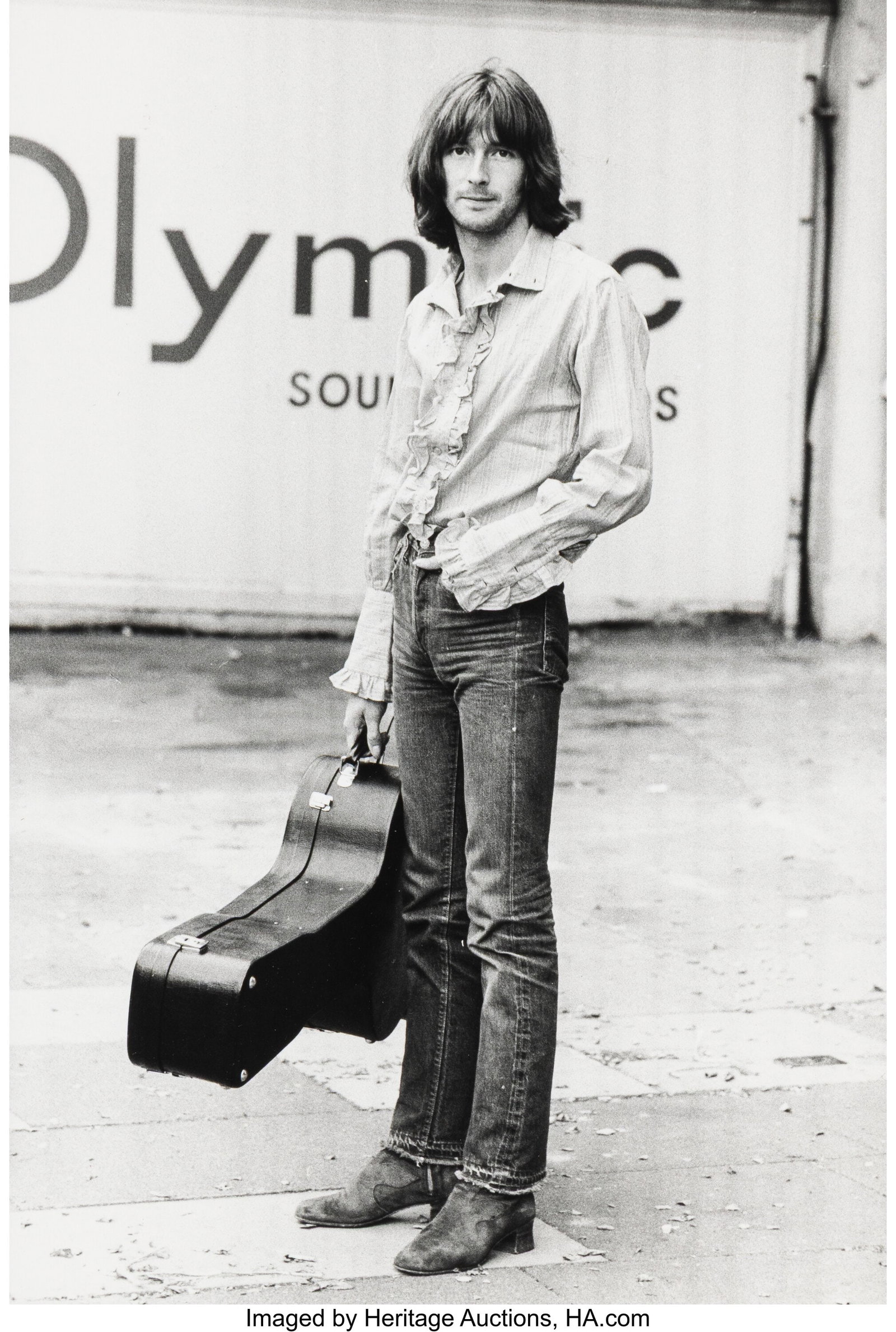David Gahr (American, 1922-2008) Eric Clapton, 1: David Gahr (American, 1922-2008) Eric Clapton, 1981 Gelatin silver print 9 x 6 inches (22.9 x 15.2 cm) (image) 10 x 8 inches (sheet) S