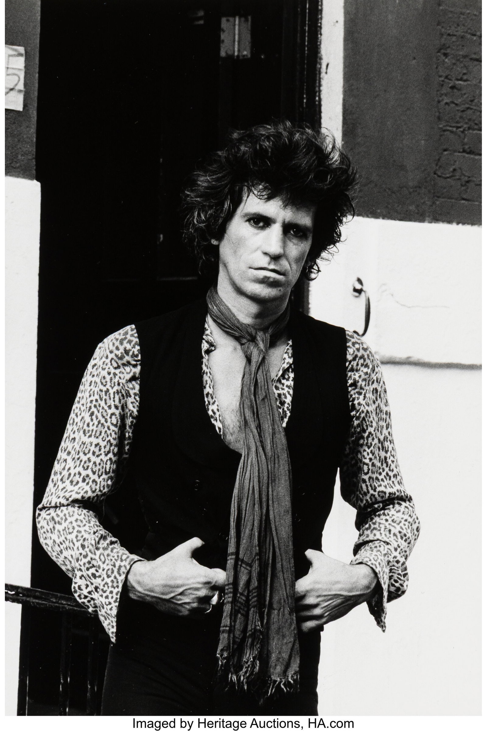 David Gahr (American, 1922-2008) Keith Richards, (1 of 3)