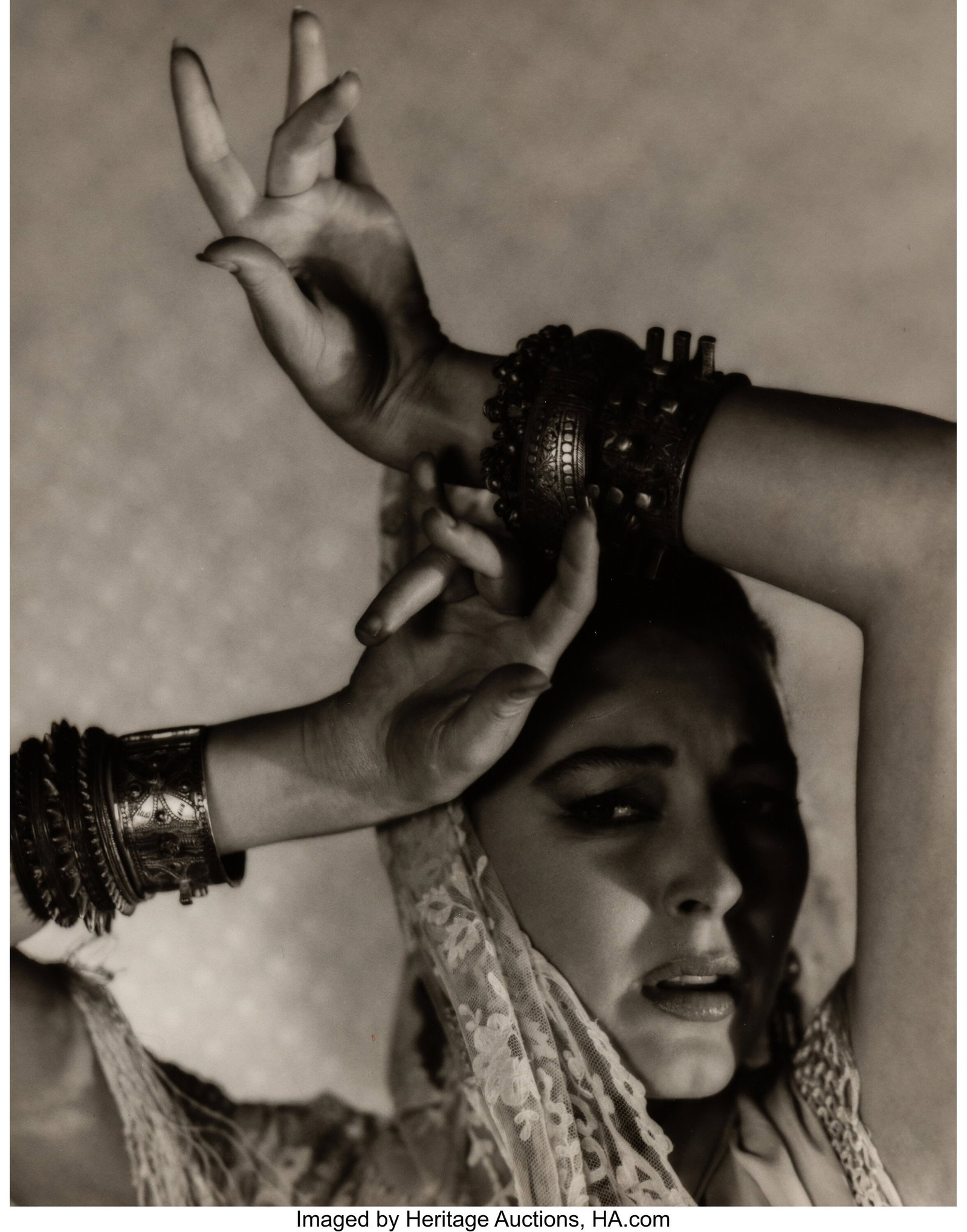 George Hoyningen-Huene (Russian, 1900-1968) Ava : George Hoyningen-Huene (Russian, 1900-1968) Ava Gardner for Bhowani Junction, 1956 Gelatin silver print 14-1/2 x 11-1/2 inches (36.8 x 29.2 cm) &l