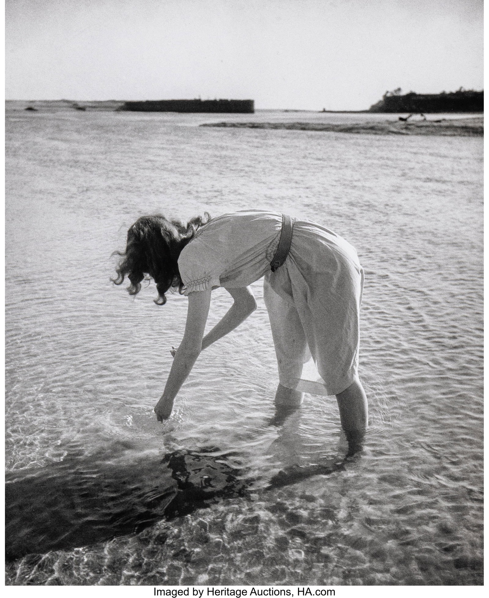 Edouard Boubat (French, 1923-1999) Bretagne, 194: Edouard Boubat (French, 1923-1999) Bretagne, 1948 Gelatin silver print, printed later 13 x 10-5/8 inches (33.0 x 27.0 cm) (image) 16 x