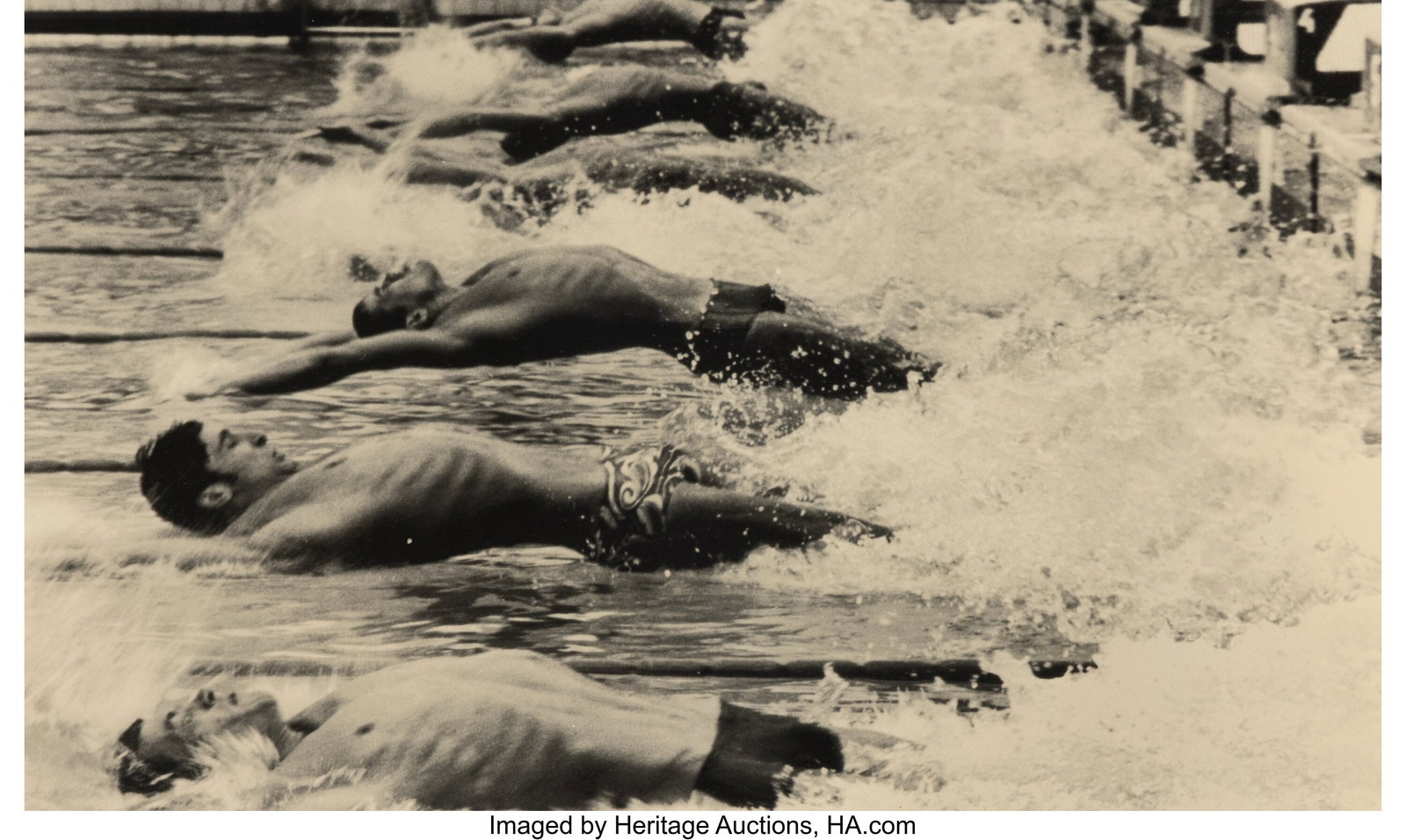 Lev Borodulin (Russian, 1923-2018) Swimming Star (1 of 2)