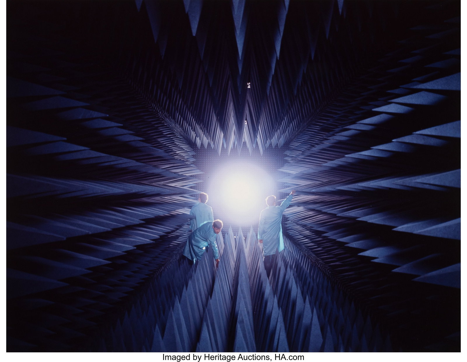 Neal Slavin (American, b. 1941) Audio Engineers,: Neal Slavin (American, b. 1941) Audio Engineers, 1985 Digital pigment print, printed later 17 x 21-1/2 inches (43.2 x 54.6 cm) (imag