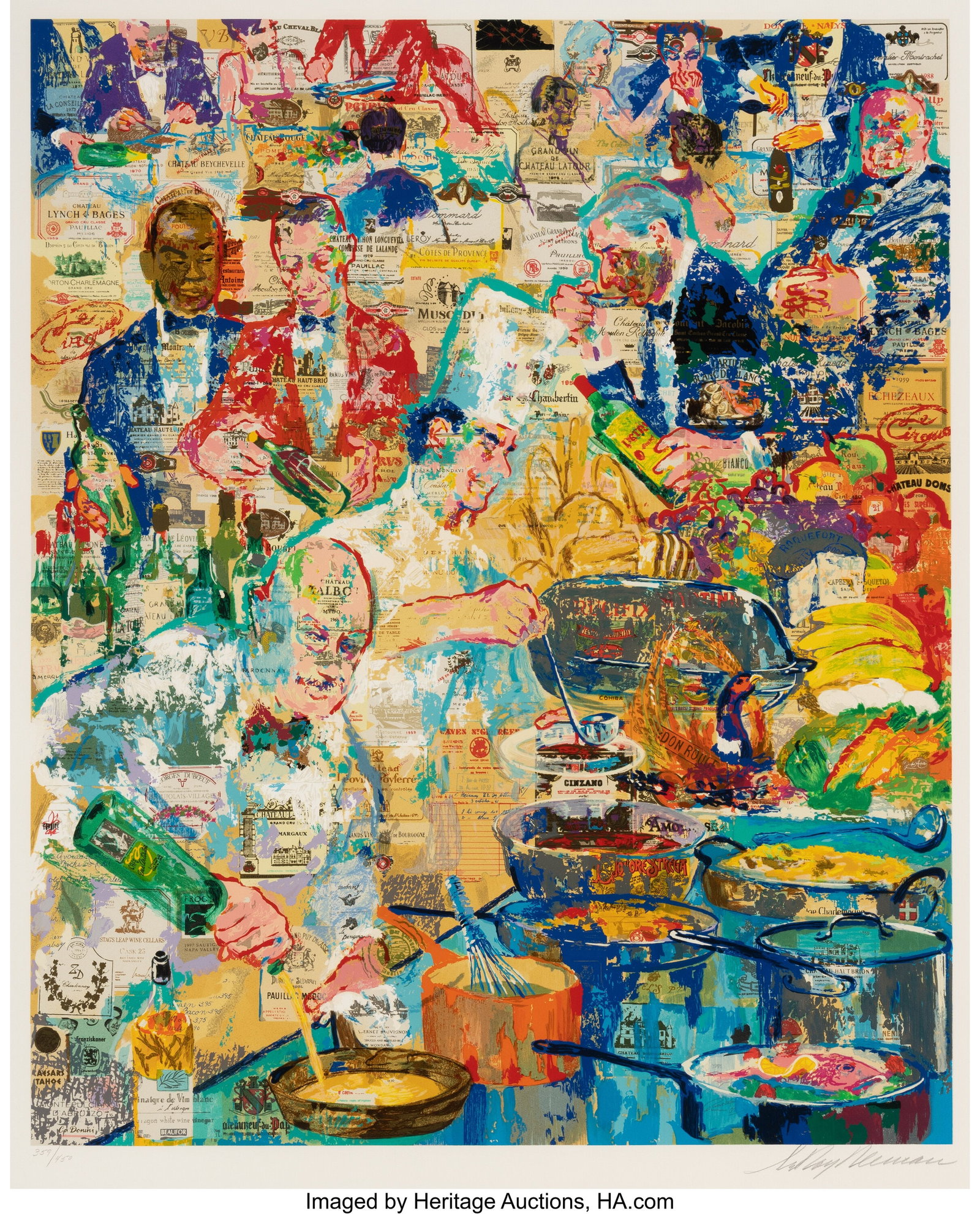 LeRoy Neiman (1921-2012) International Cruise, 1: LeRoy Neiman (1921-2012) International Cruise, 1998 Screenprint in colors on wove paper 40 x 32-1/2 inches (101.6 x 82.5 cm) (sight) Ed. 35