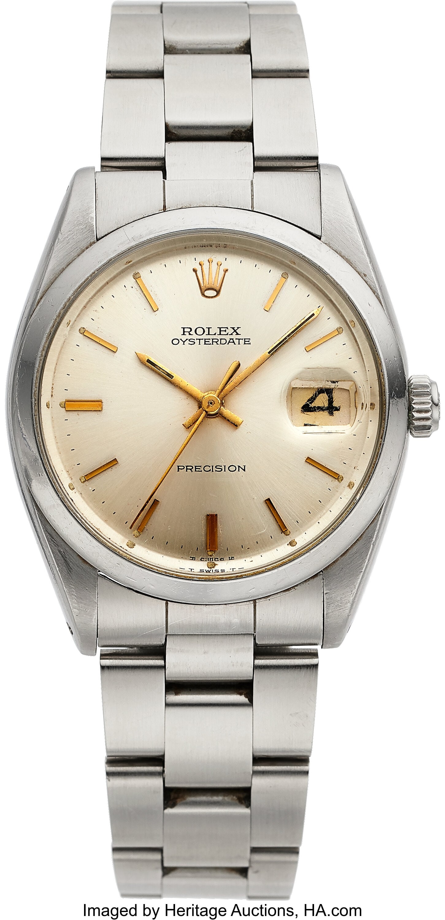 Rolex Oysterdate Precision, Ref. 6694 Case: 34  (1 of 3)