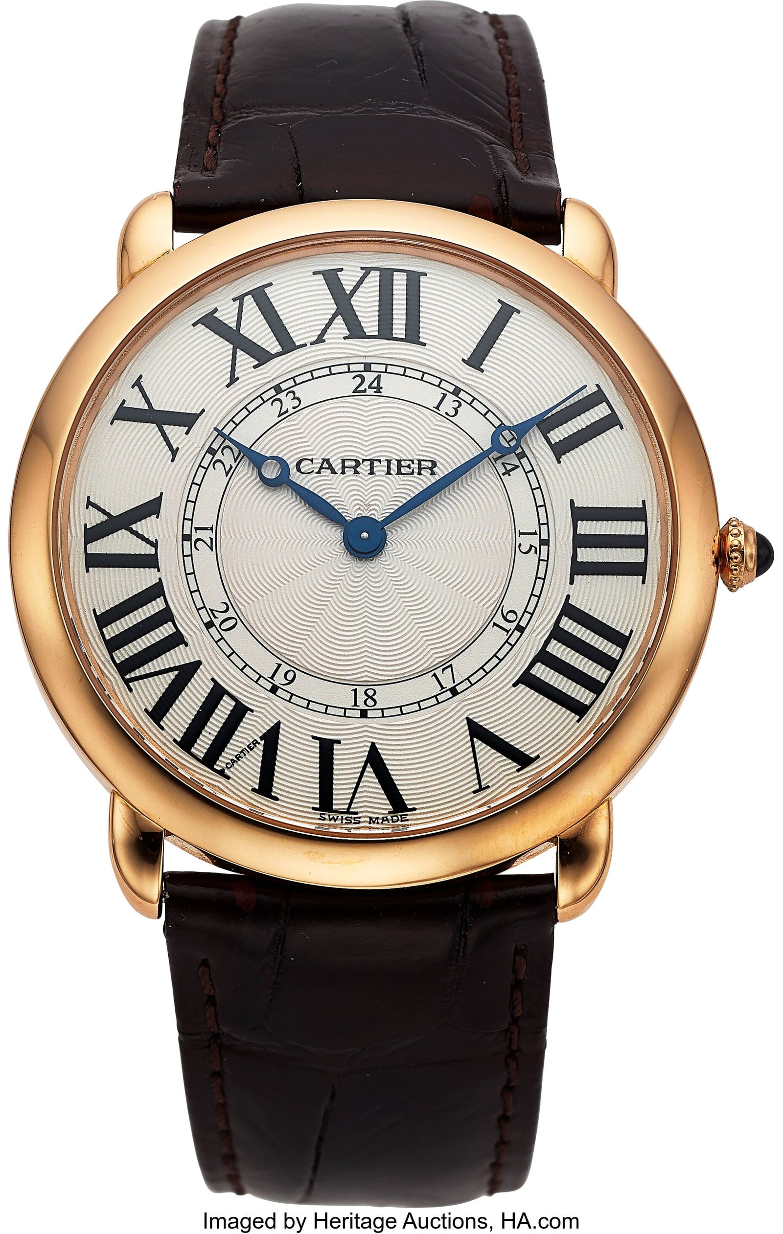 Cartier Ronde Louis, 18k Rose Gold, Ref. 3570 C (1 of 4)