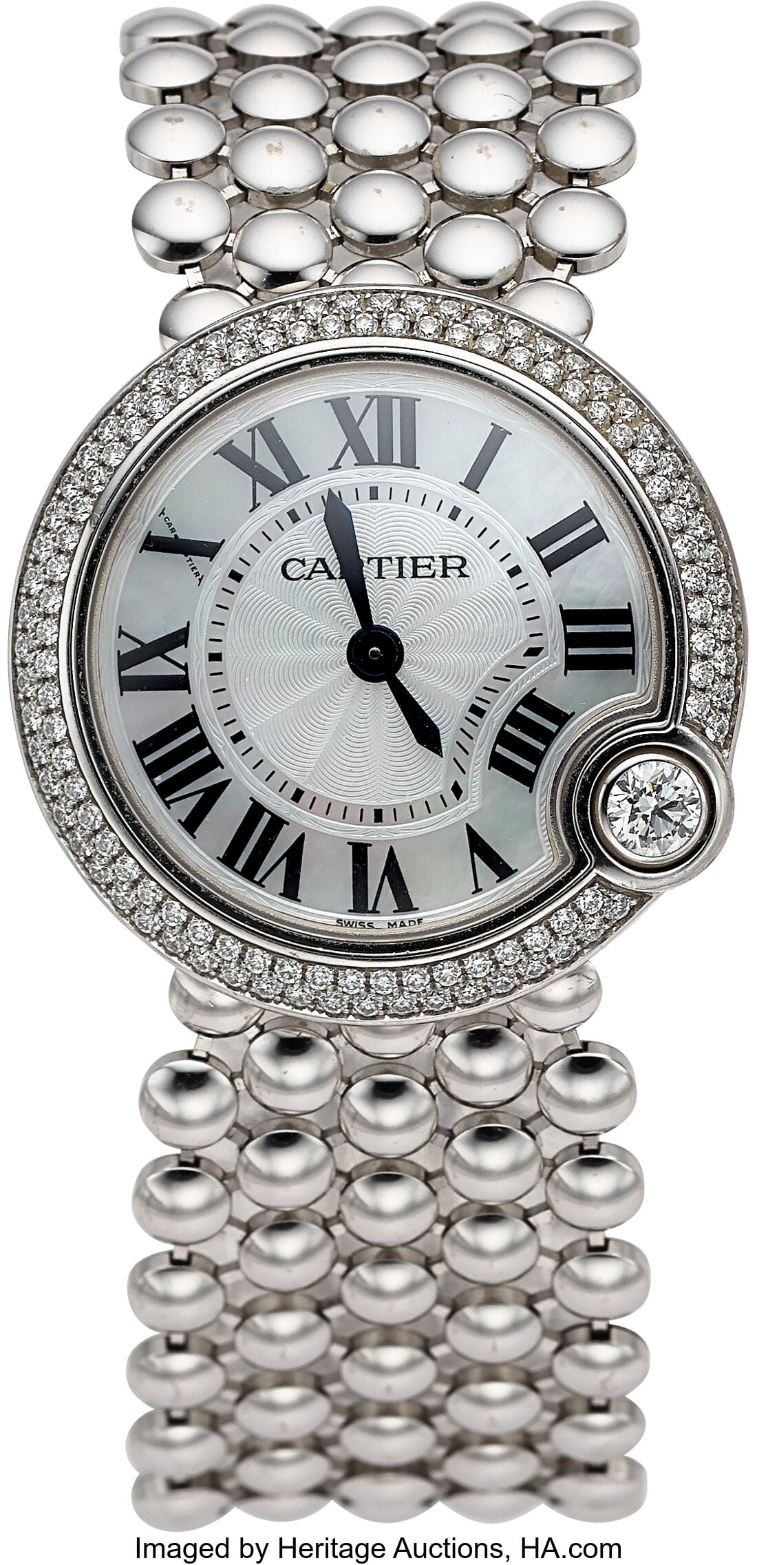 Ballon Bleu de Cartier Blanc, 18k White Gold, Di (1 of 4)