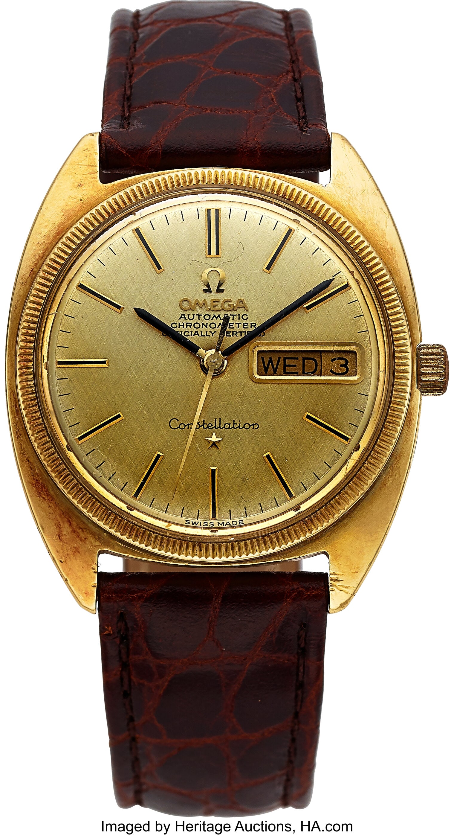 Omega 14k Gold Constellation Ref. 168.029, circa (1 of 4)