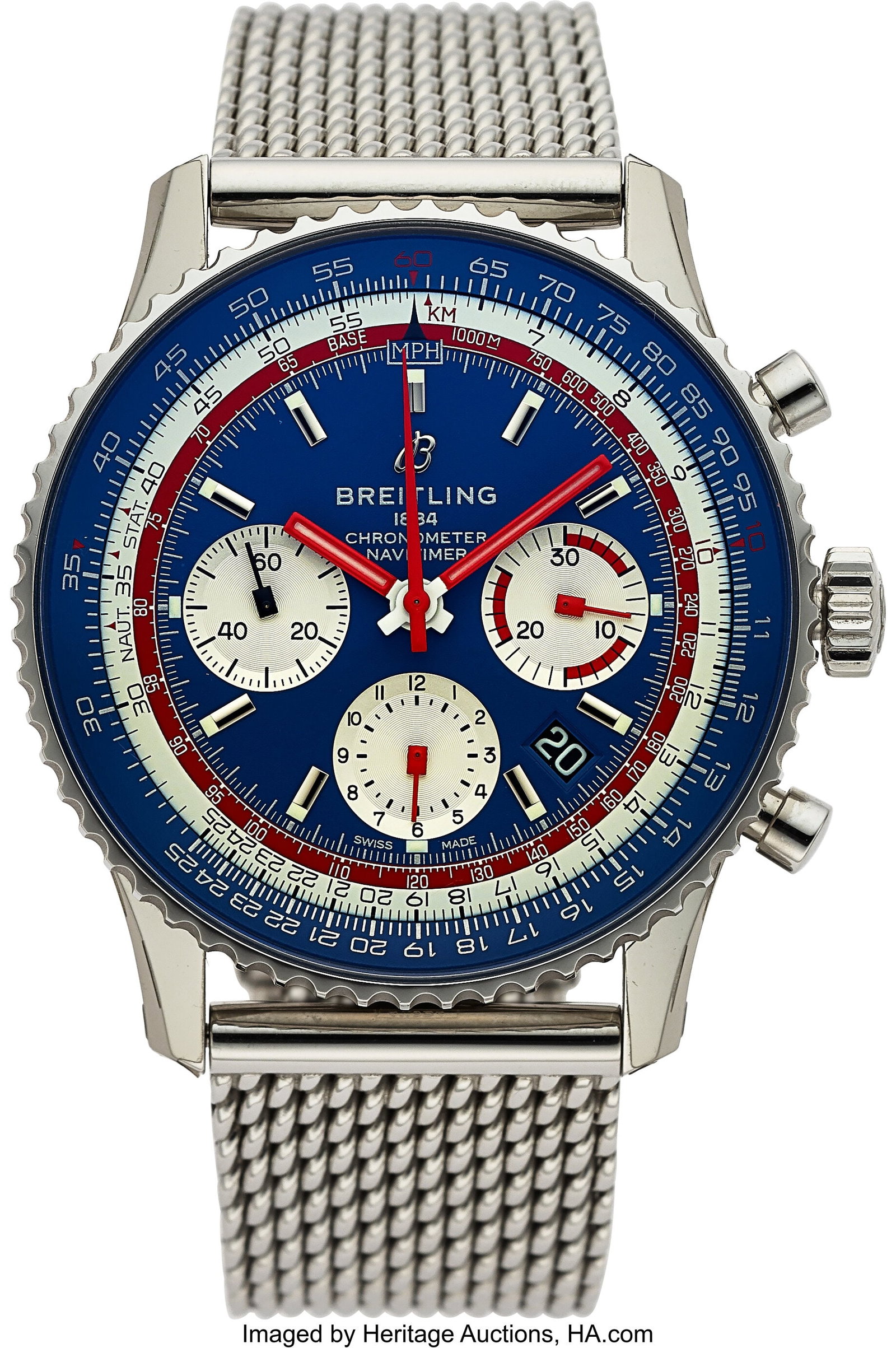 Breitling Navitimer B01 Chronograph Pan Am, 43 m (1 of 4)