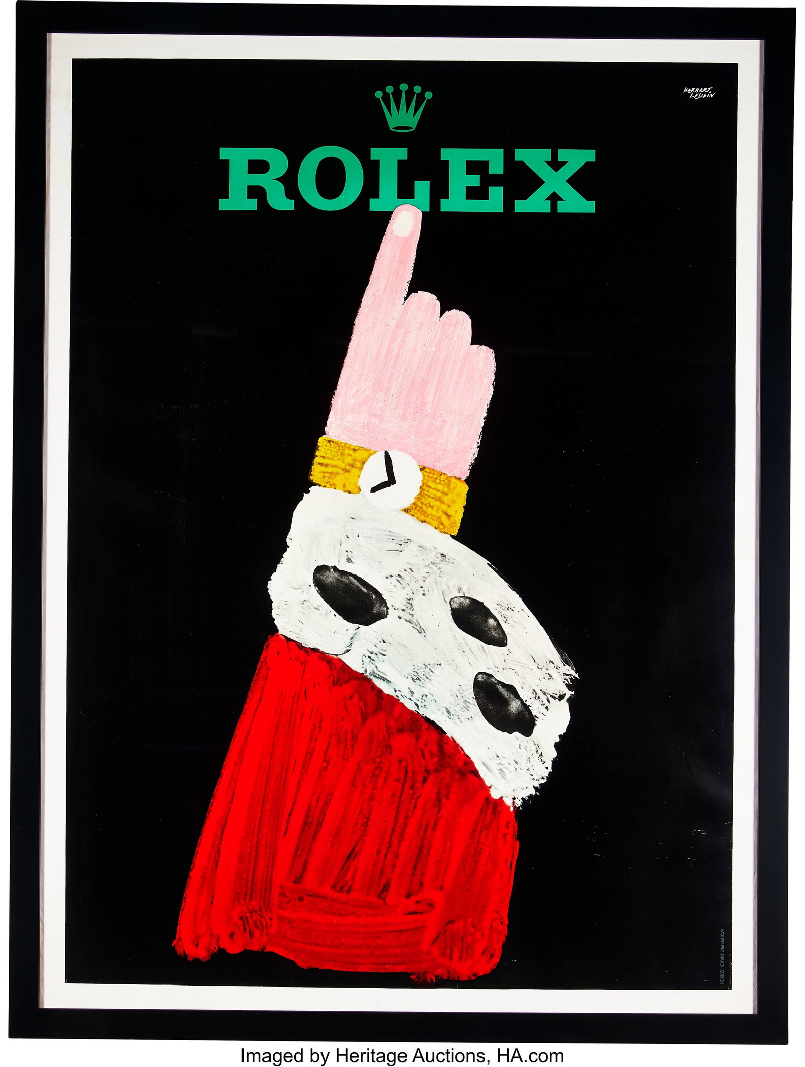 Rolex And Herbert Leupin | A Large Advertising P (1 of 2)