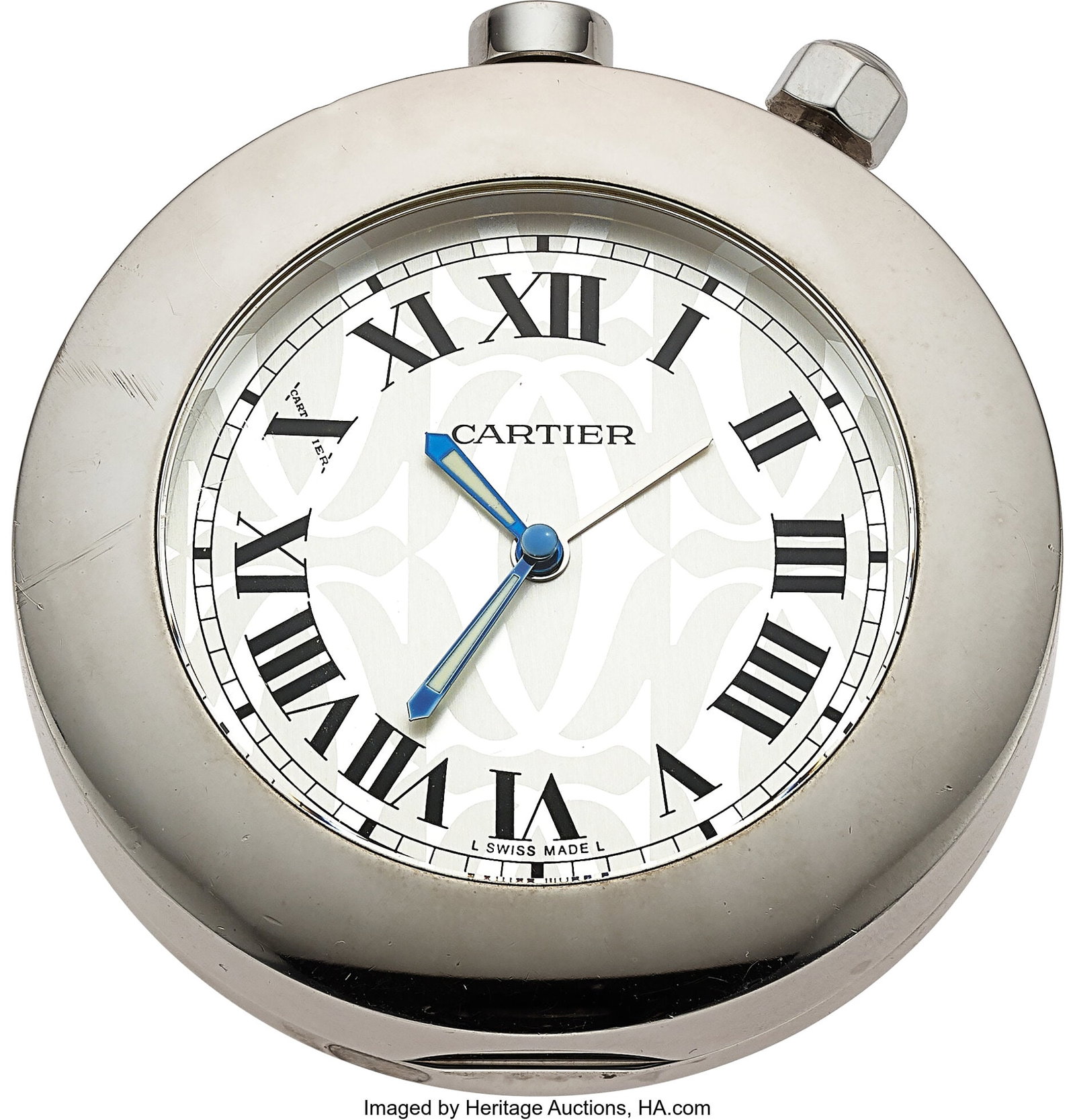 Cartier Pasha Travel Table Alarm Clock Ref. 2751 (1 of 3)