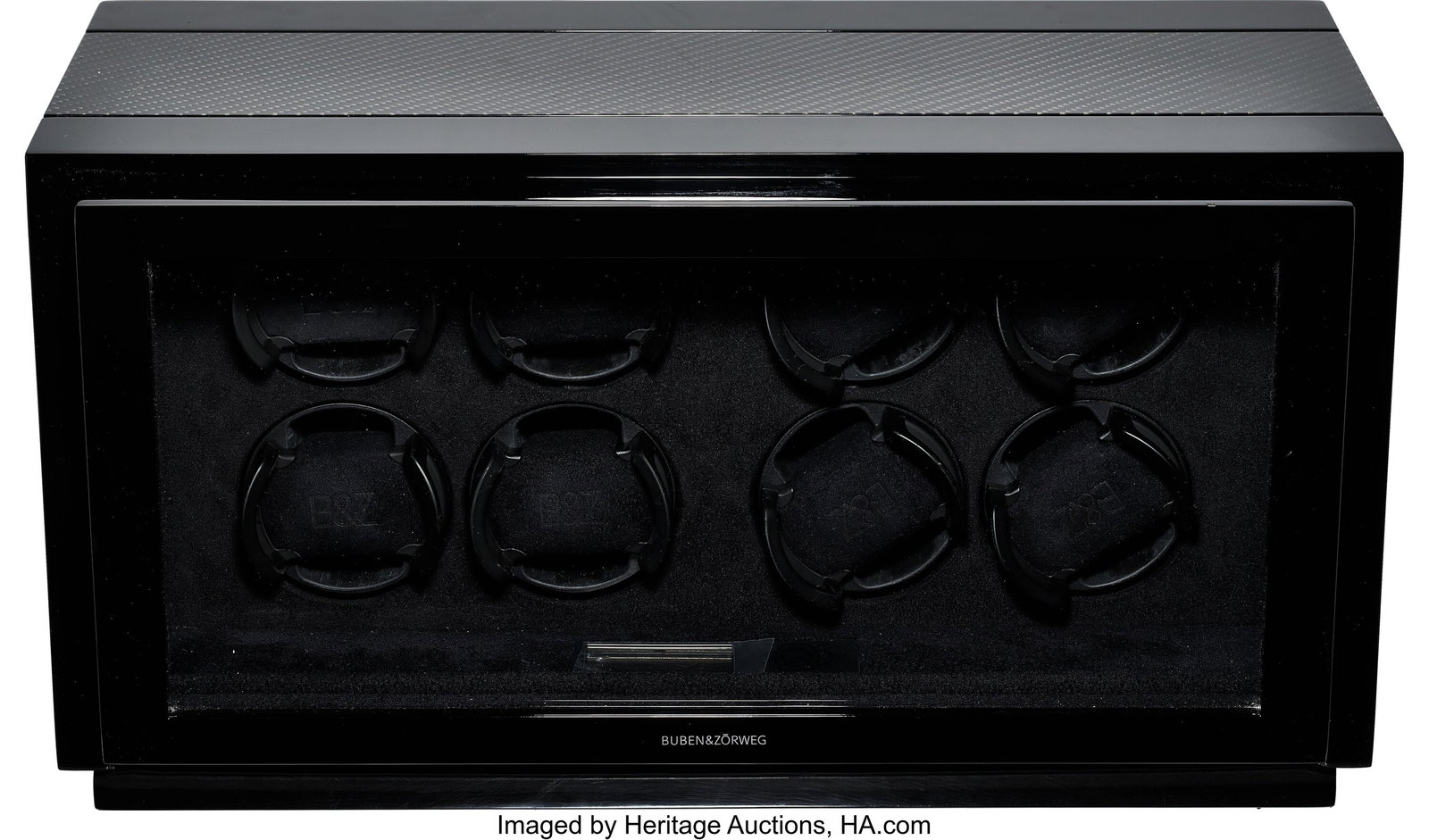Buben & Zorweg 8 Watch Winder Case: plastic wit (1 of 2)