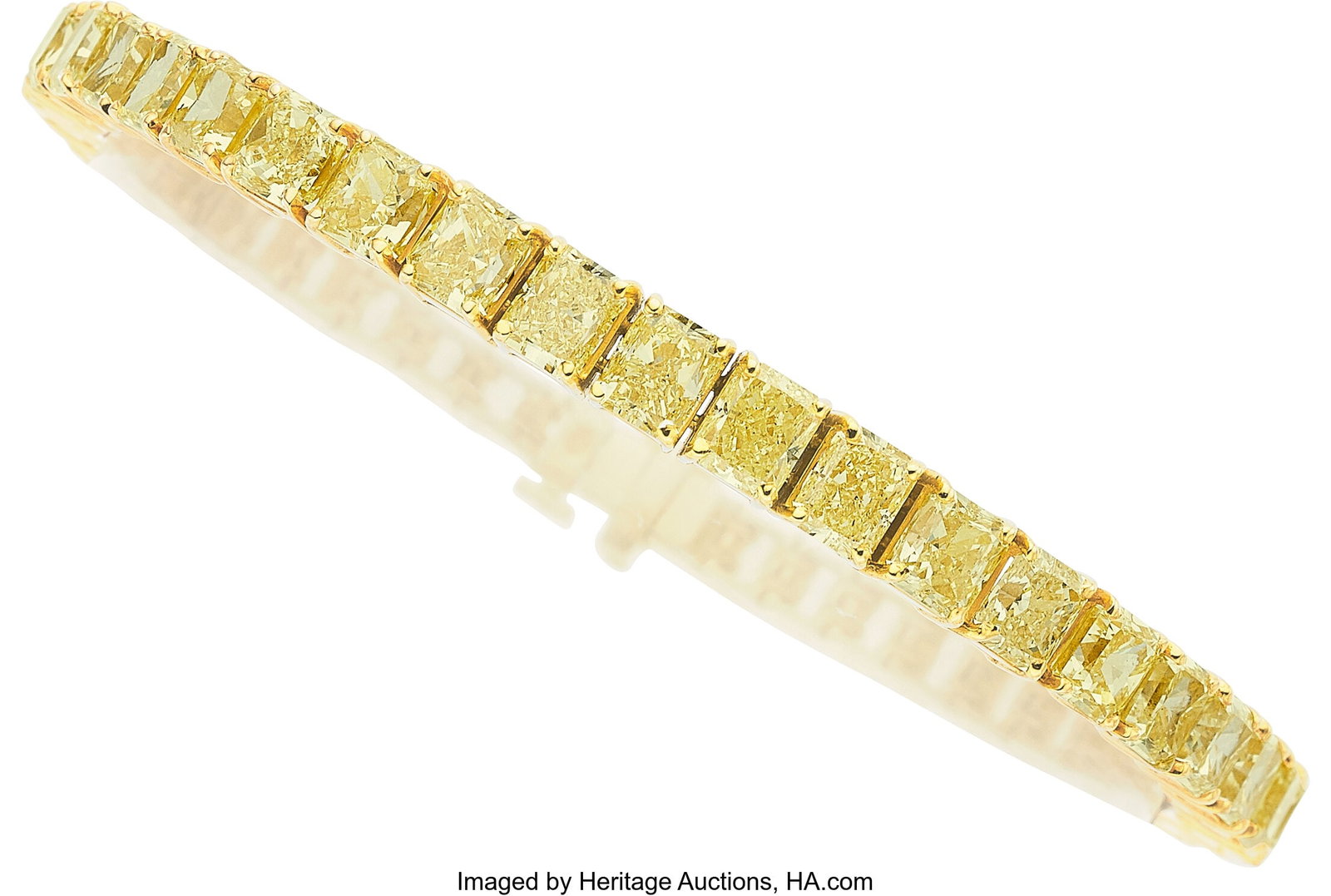 Colored Diamond, Gold Bracelet Stones: Cut-corn (1 of 3)