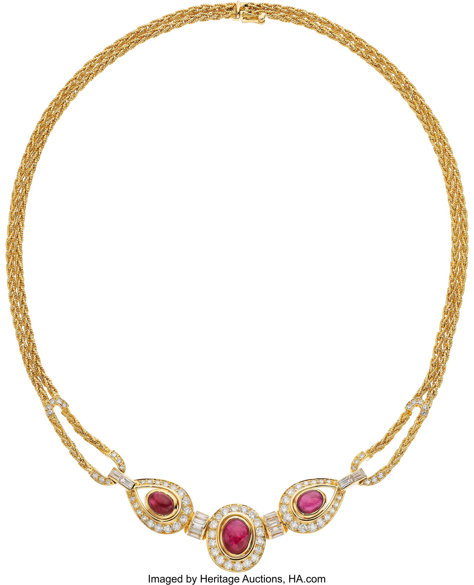 Georges L'Enfant for Cartier Ruby, Diamond, Gol (1 of 3)