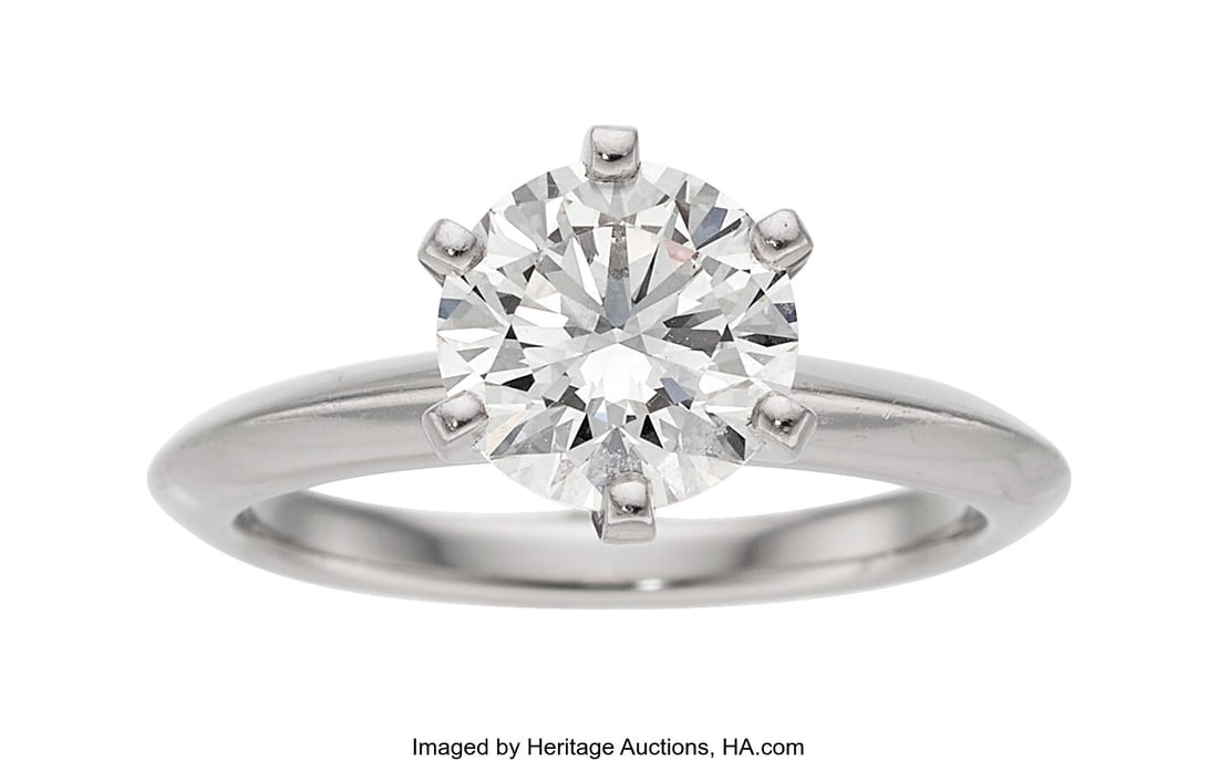 Tiffany & Co. Diamond, Platinum Ring Stones: Ro (1 of 3)