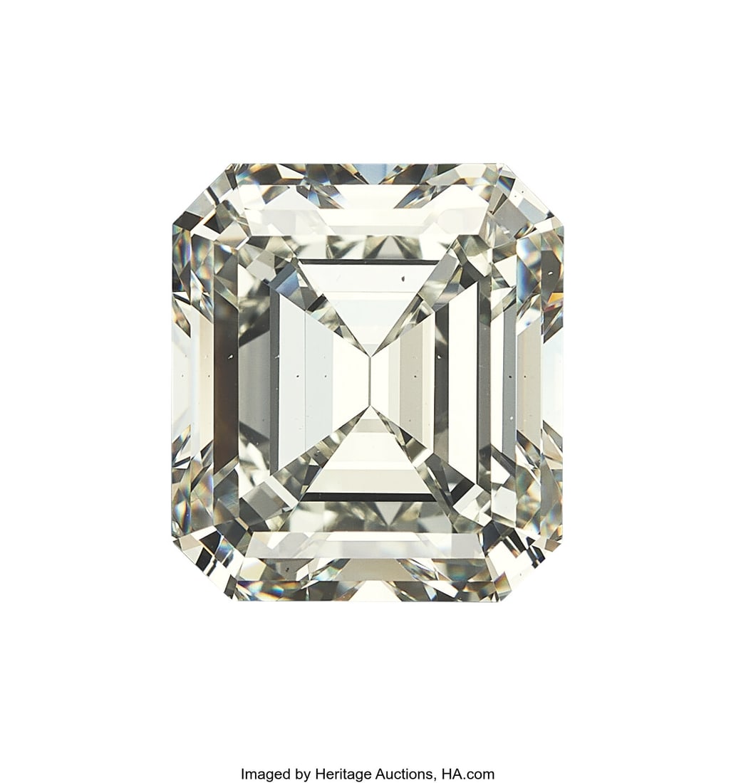 5.81 ct Diamond Shape: Emerald-cut Measurements: 5.81 ct Diamond Shape: Emerald-cut Measurements: 10.46 x 9.37 x 6.52 mm Color: L Clarity: VS2 Report: GIA # 2245010259 Property of a Newpo