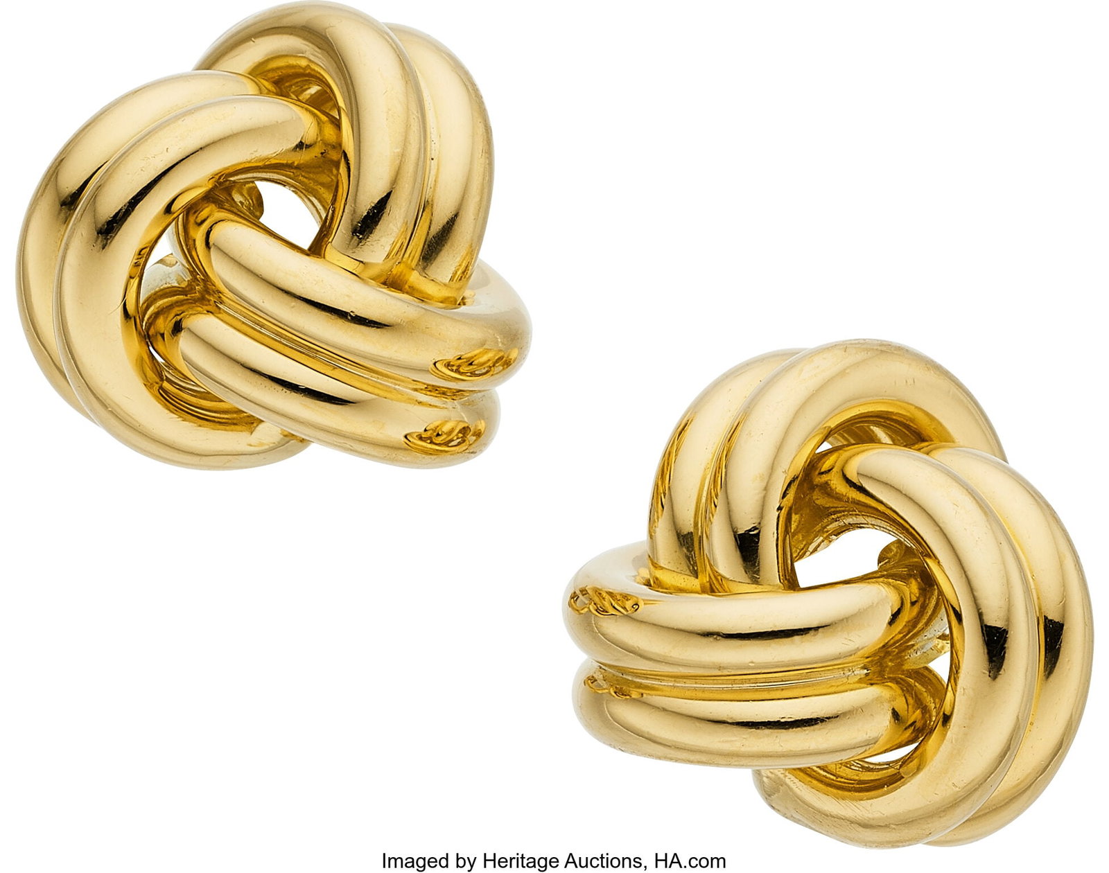 David Webb Gold Earrings Metal: 18k gold Marked (1 of 2)