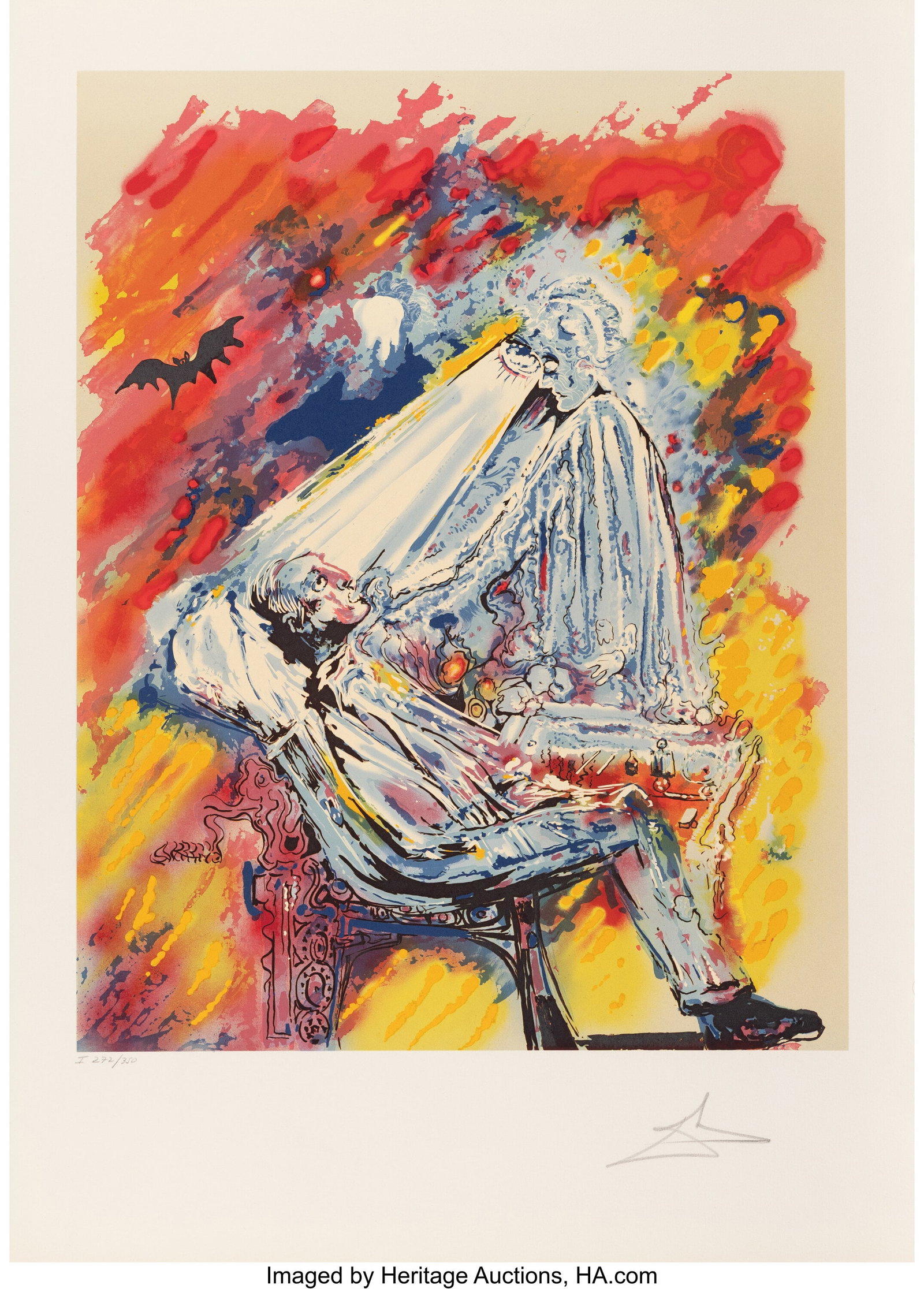 Salvador Dalí (1904-1989) La lumiere de la guer (1 of 1)