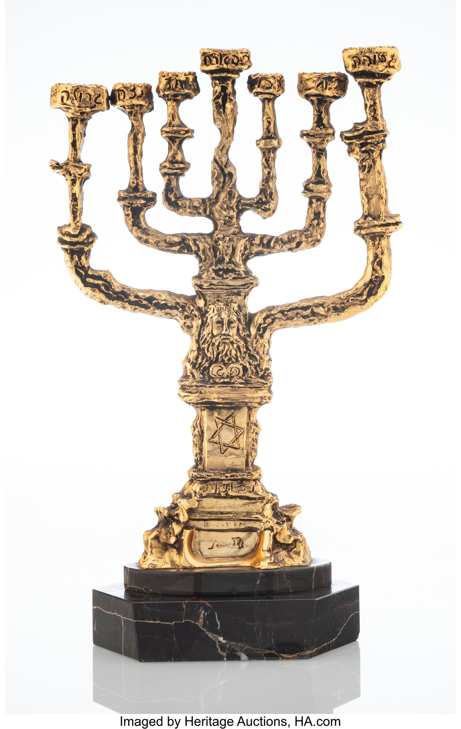 Salvador Dalí (1904-1989) Menorah le chandelier (1 of 4)