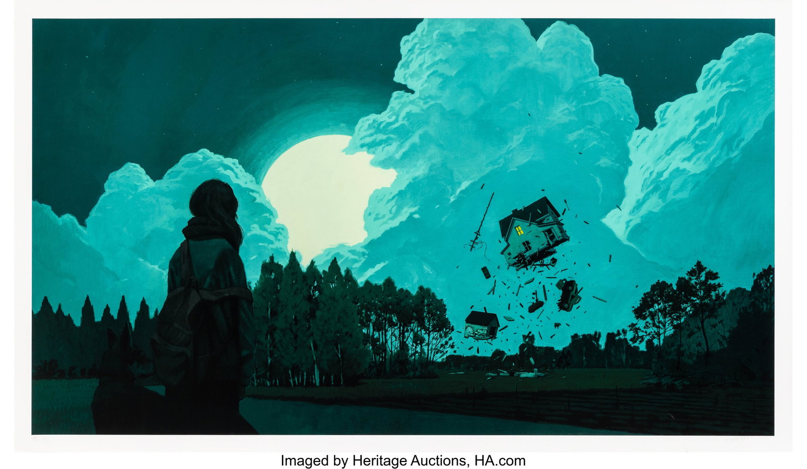Bezt (Etam Cru) (b. 1987) Road to Nowhere, 2020 : Bezt (Etam Cru) (b. 1987) Road to Nowhere, 2020 Giclée print in colors on Natural Rag paper 24 x 41-1/2 inches (61.0 x 105.4 cm) &lp