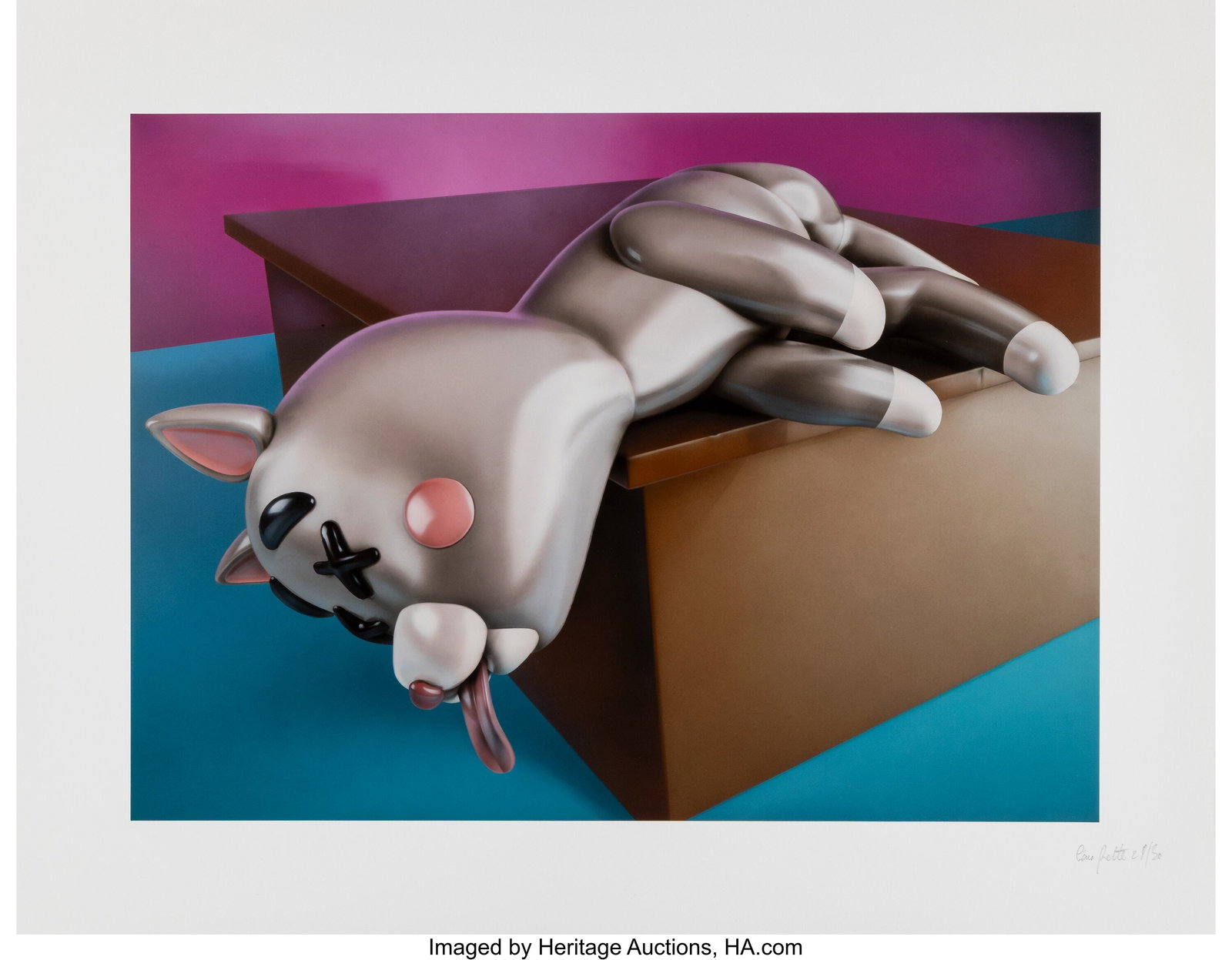 César Piette (b. 1982) Plastic Dead Cat, 2019 G (1 of 2)