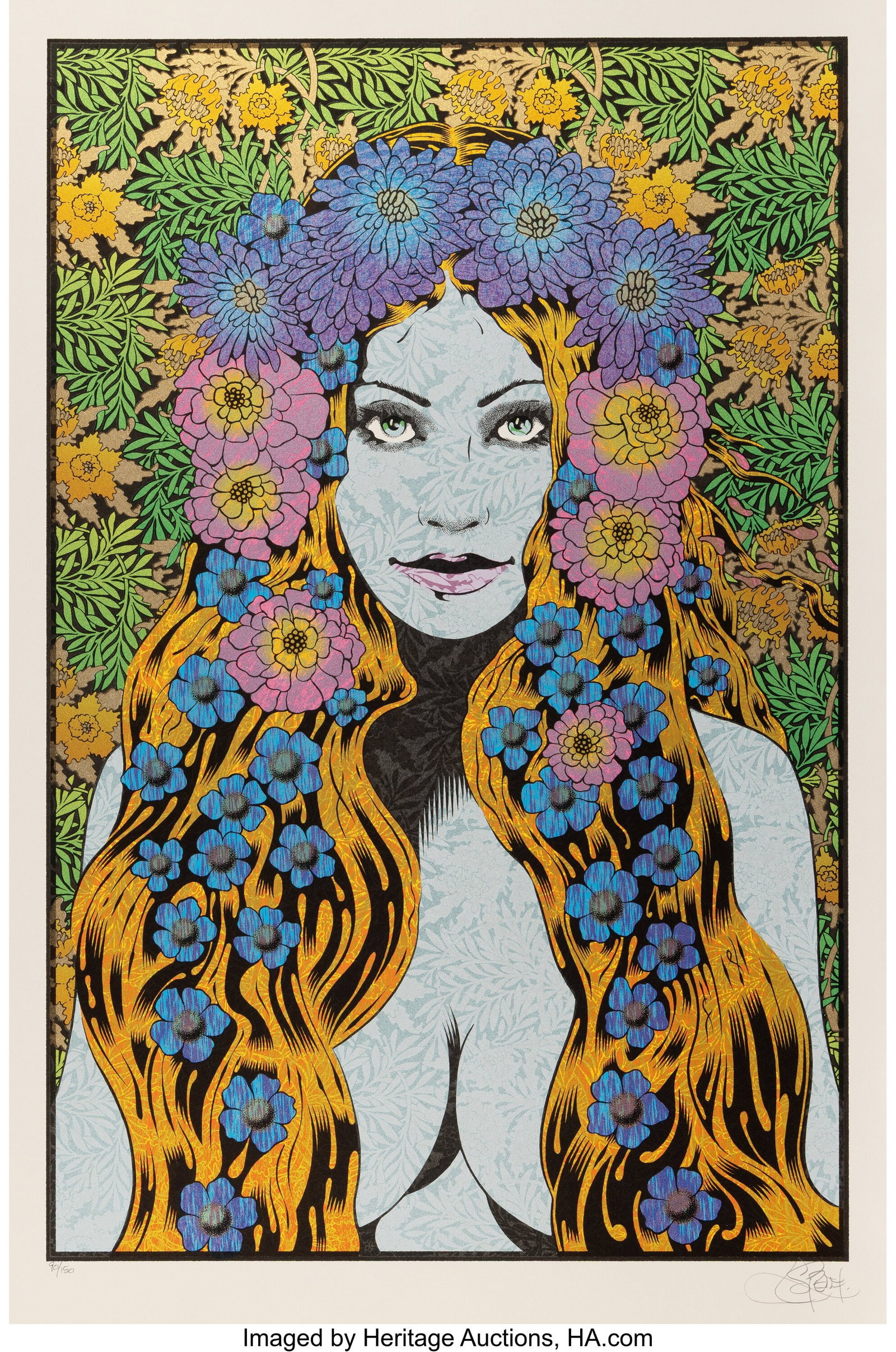 Chuck Sperry (b. 1962) Lysistrata, 2016 Screenpr (1 of 1)