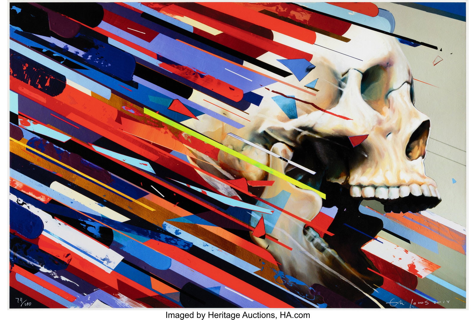 Erik Jones (b. 1982) Air Candy: Shards, 2014 Gic: Erik Jones (b. 1982) Air Candy: Shards, 2014 Giclée print in colors on wove paper 16 x 24 inches (40.6 x 61.0 cm) (sheet) Ed&perio