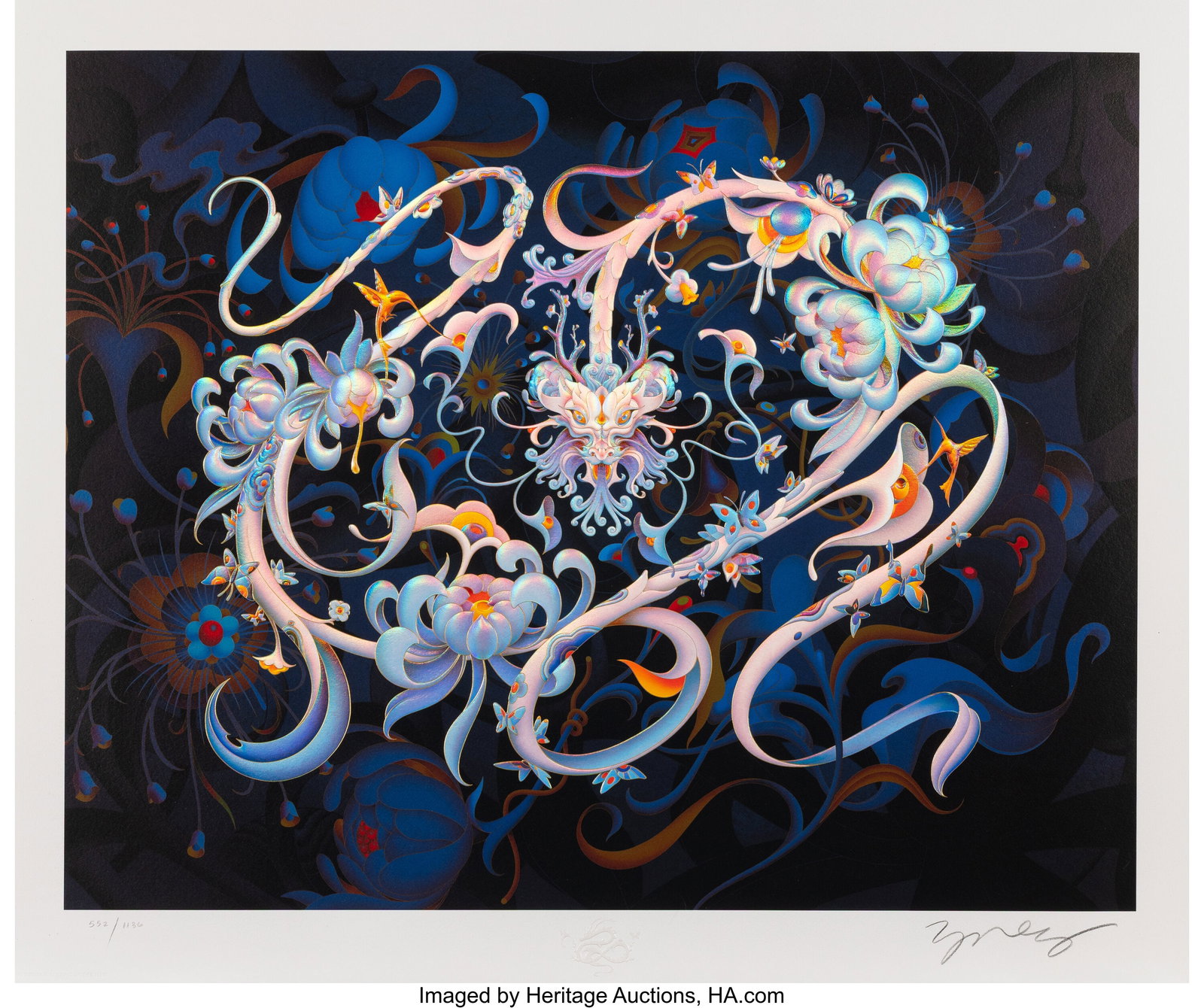 James Jean (b. 1979) Year Of The Dragon, 2024 Ar (1 of 1)
