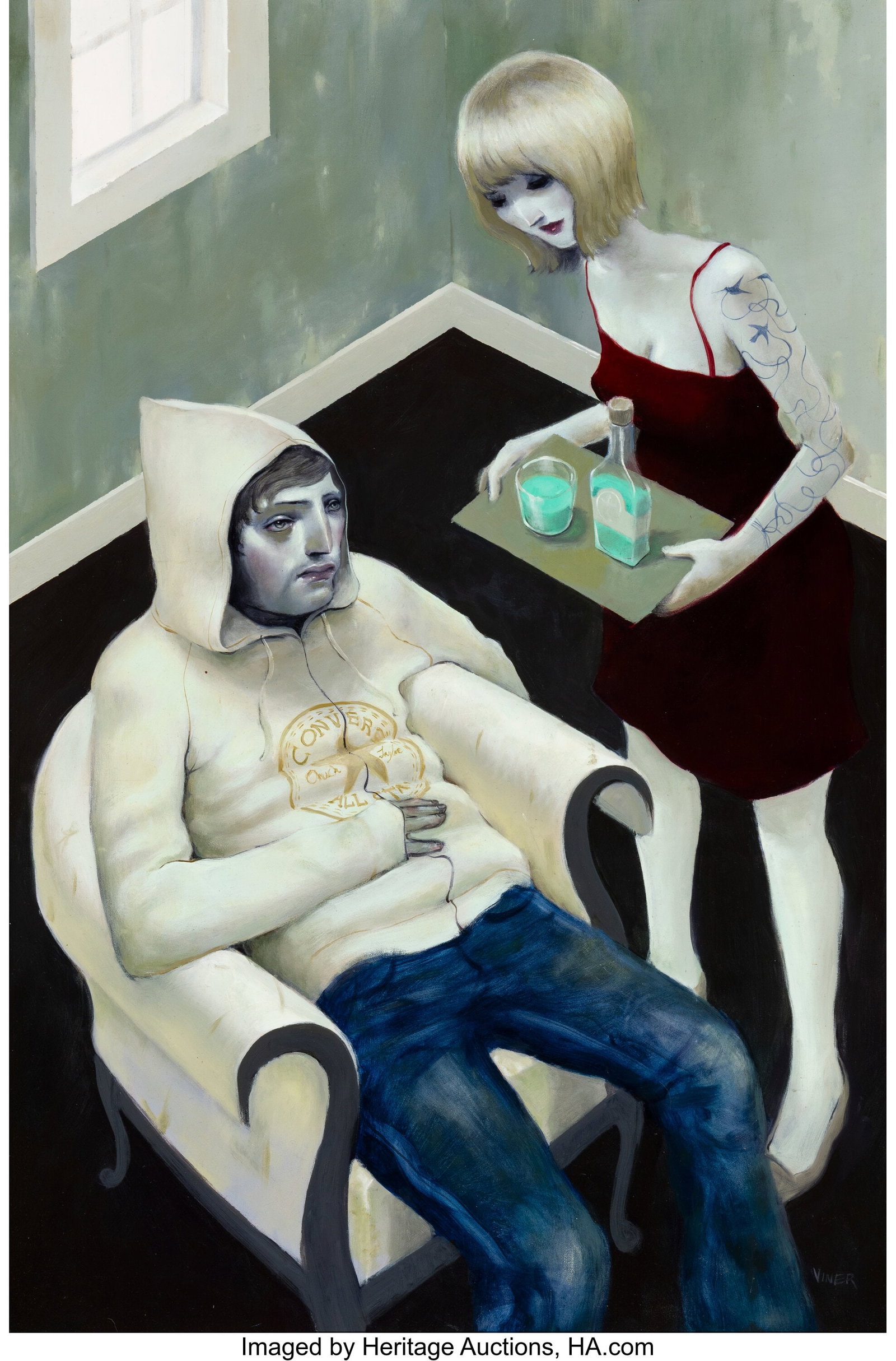 Jonathan Viner (b. 1976) Untitled (The Absinthe  (1 of 2)