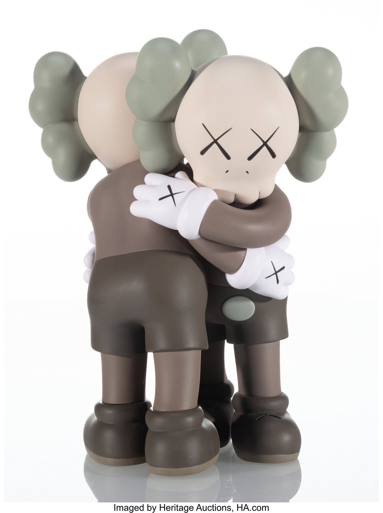 KAWS (b. 1974) Together (Brown), 2018 Painted ca (1 of 3)