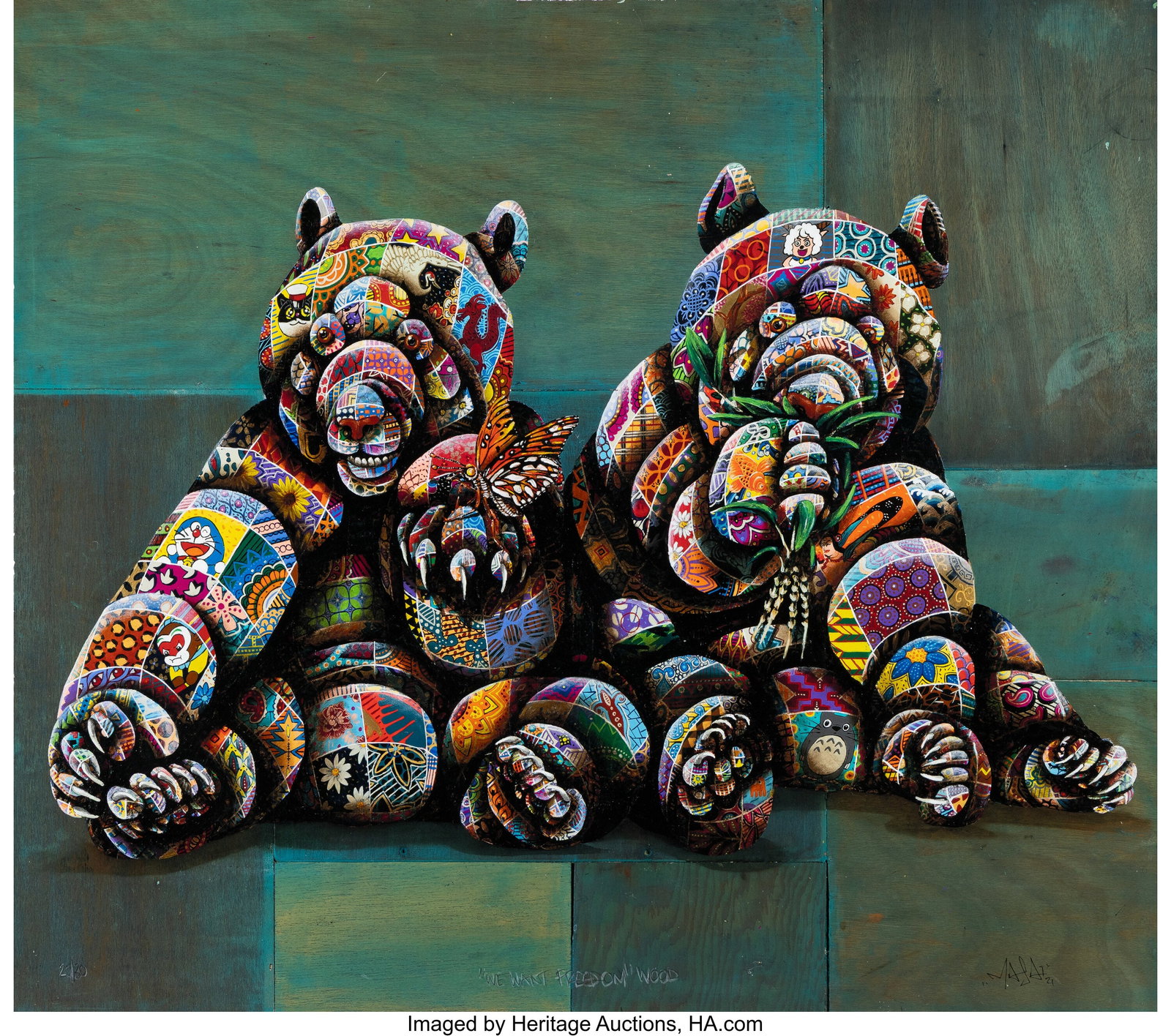 Louis Masai (b. 1983) We Want Freedom, 2021 Arch (1 of 1)