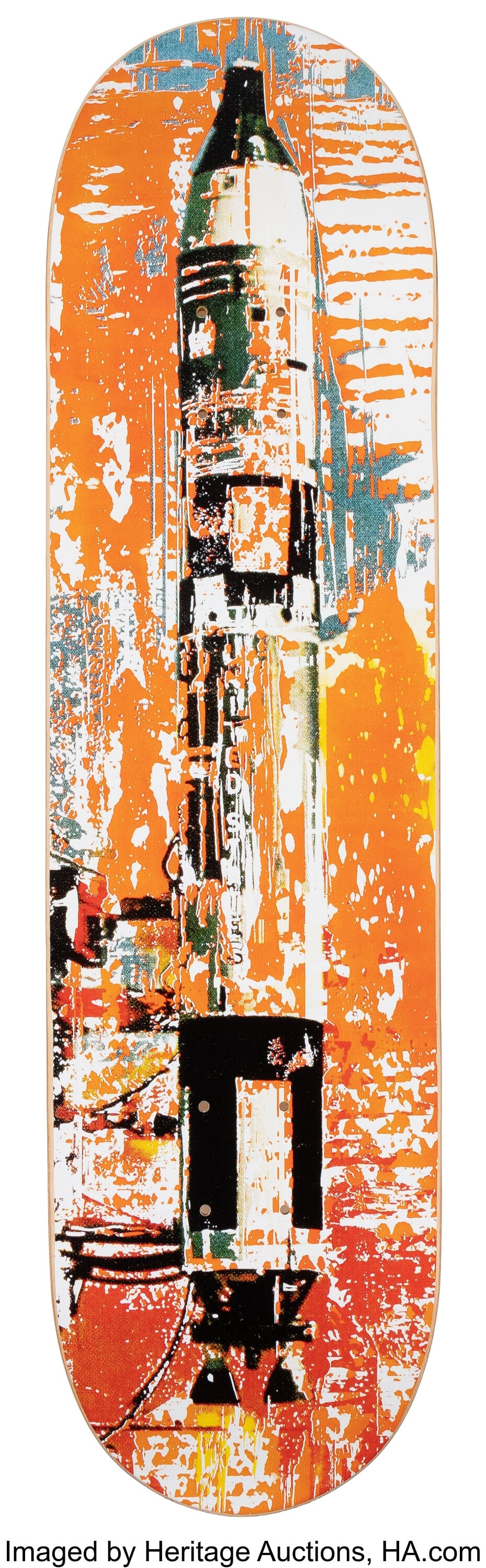Michael Kagan (b. 1980) Rocket, 2021 Offset lith (1 of 2)