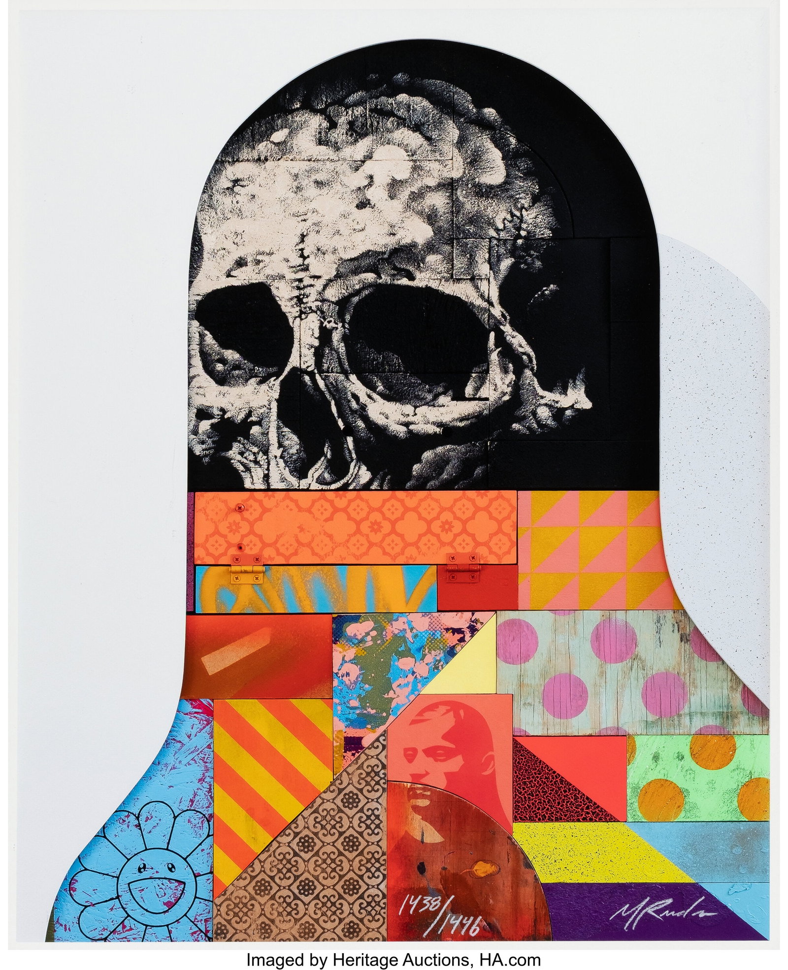 Michael Reeder (b. 1982) Beef Teef (Timed Editio: Michael Reeder (b. 1982) Beef Teef (Timed Edition), 2020 Giclée print in colors on wove paper 20 x 16 inches (50.8 x 40.6 cm) (shee