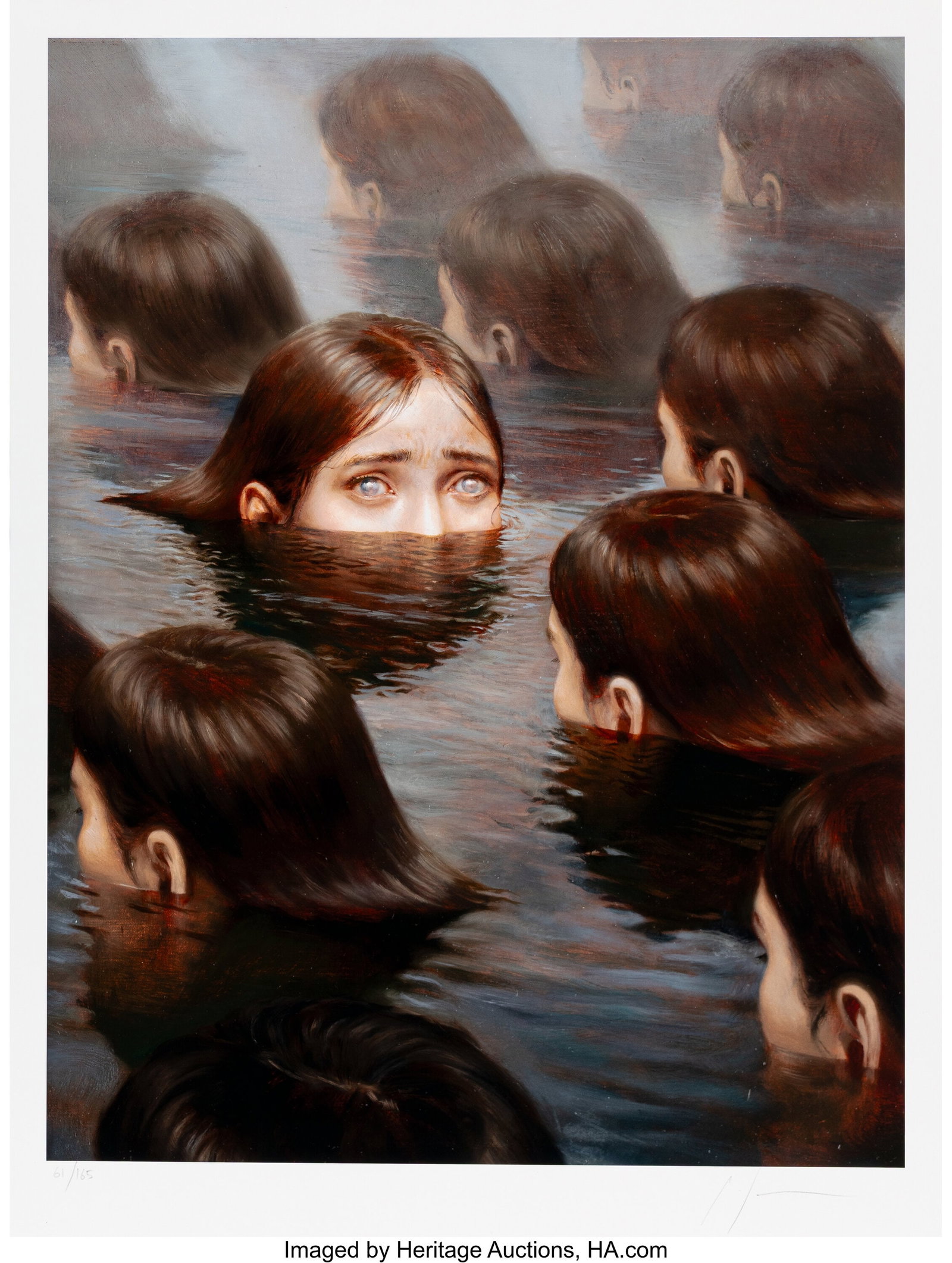 Miles Johnston (b. 1993) Countercurrent, 2021 Gi: Miles Johnston (b. 1993) Countercurrent, 2021 Giclée in colors on 308 gsm Cotton Hahnemühle Photo Rag paper 24 x 18 inches (61.0 x 45.7 cm) &