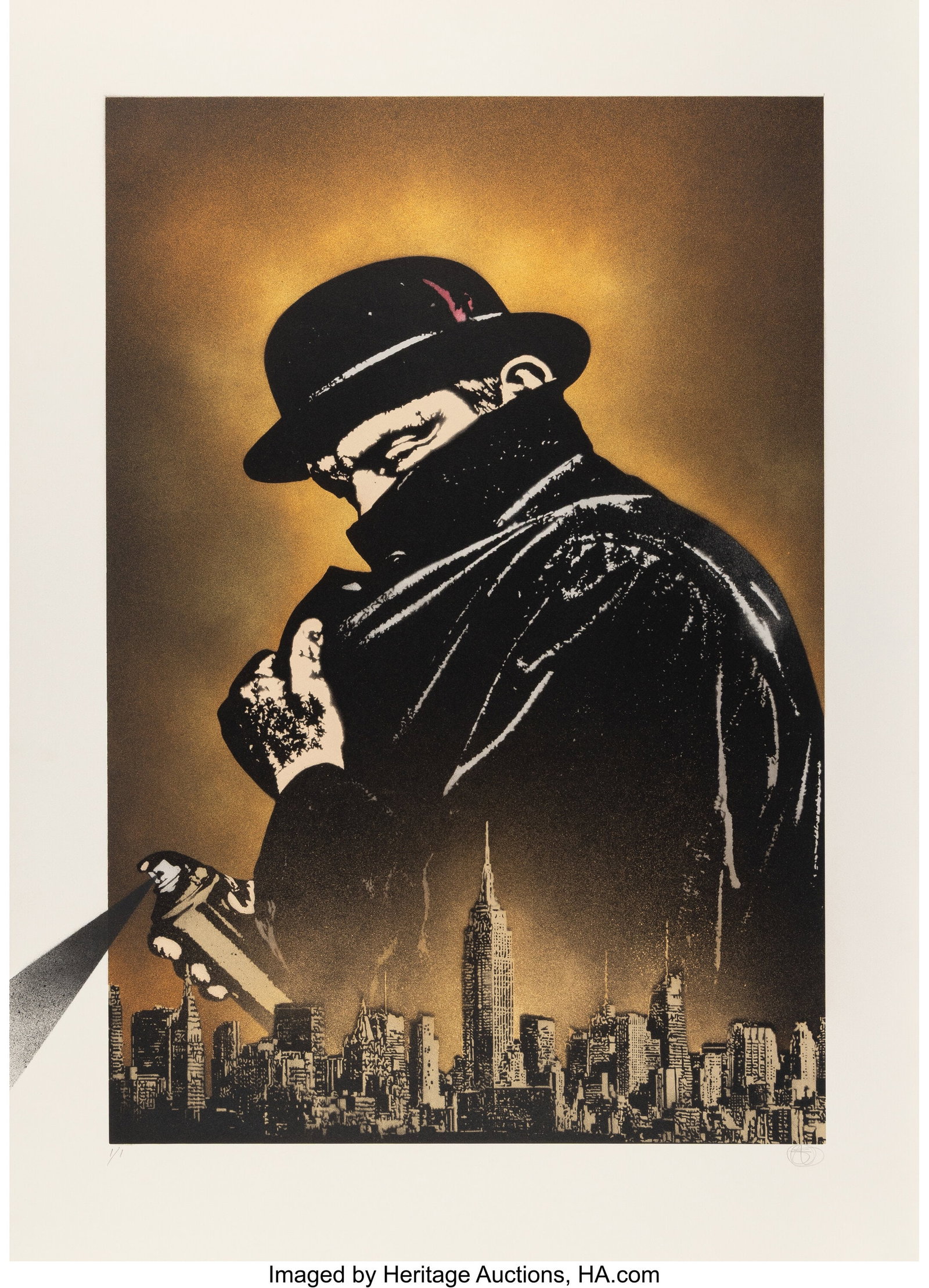 Nick Walker (b. 1969) Gotham Vandal, 2015 Screen (1 of 2)