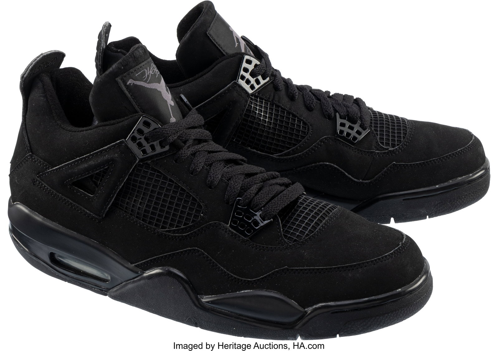 Nike Air Jordan 4 Retro "Black Cat" Factory Erro (1 of 6)