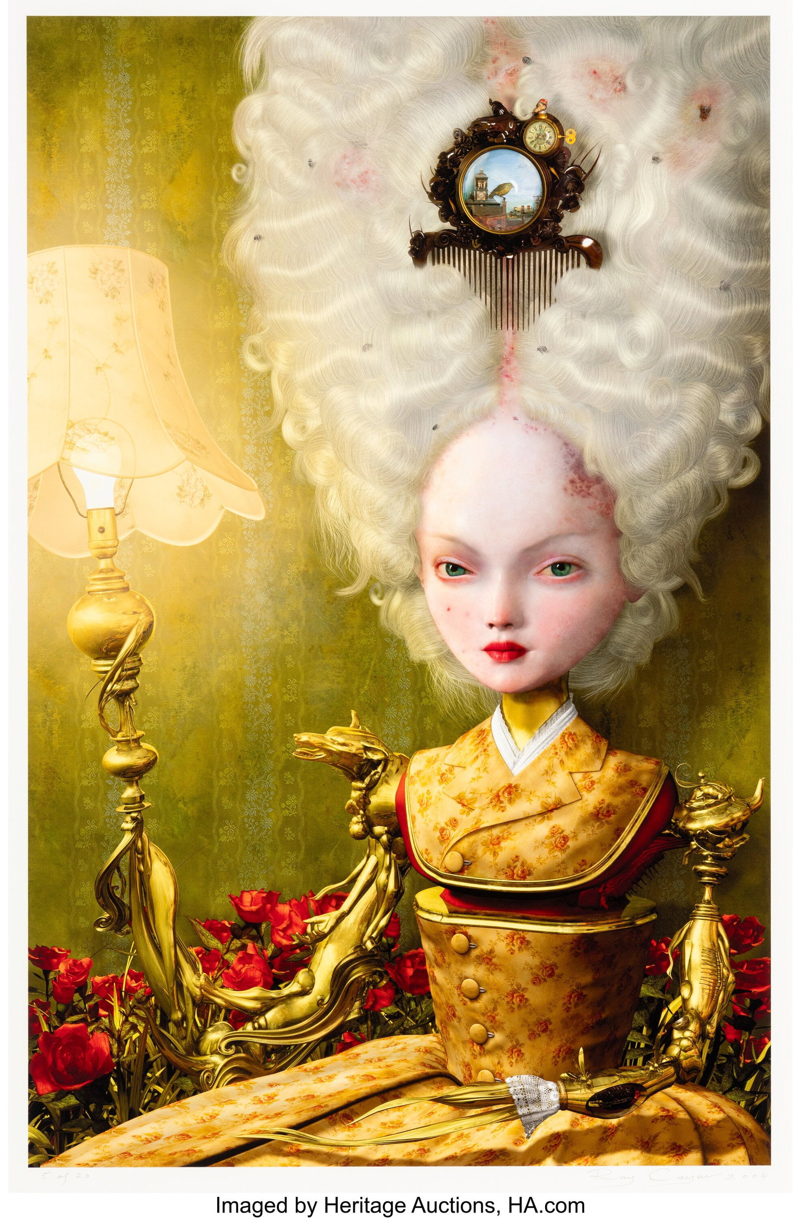 Ray Caesar (b. 1958) Messenger, 2004 Inkjet prin (1 of 2)