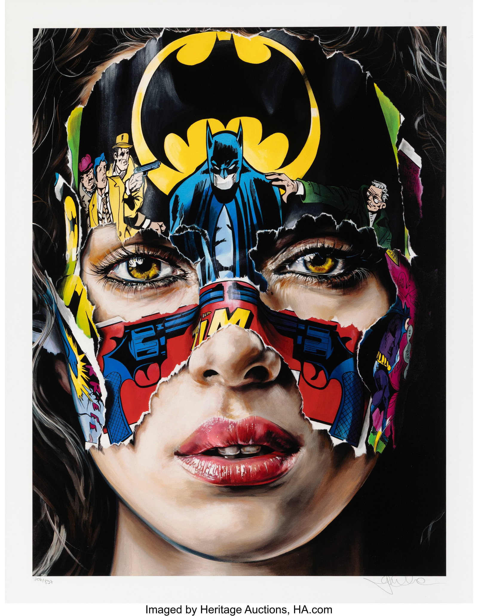 Sandra Chevrier (b. 1983) La Cage. Je N'ai Pas P: Sandra Chevrier (b. 1983) La Cage. Je N'ai Pas Peur, 2018 Giclée in colors on Moab paper 31-1/2 x 24-1/2 inches (80.0 x 62.2 cm) &l